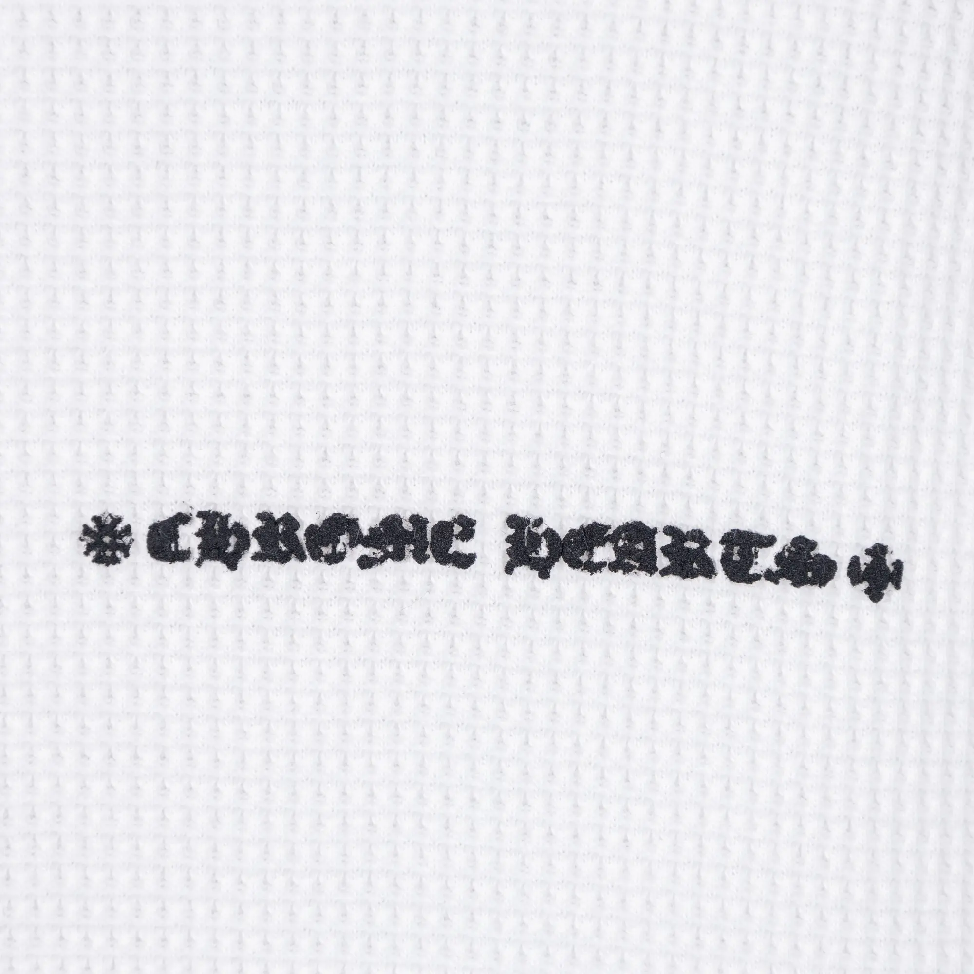 Chrome Hearts Waffle-Knit Long-Sleeve T-Shirt D19021035 — view 9