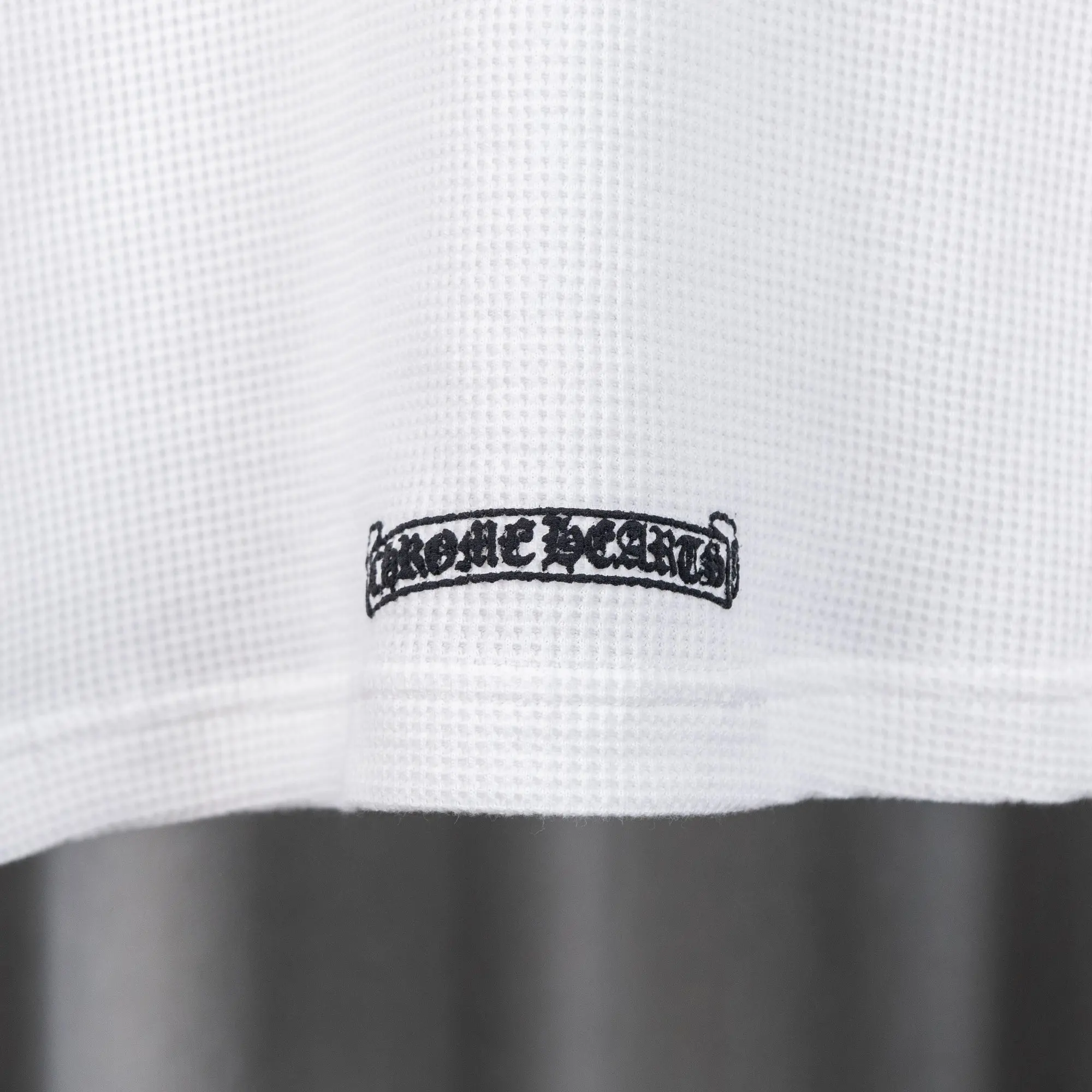 Chrome Hearts Waffle-Knit Long-Sleeve T-Shirt D19021035 — view 12