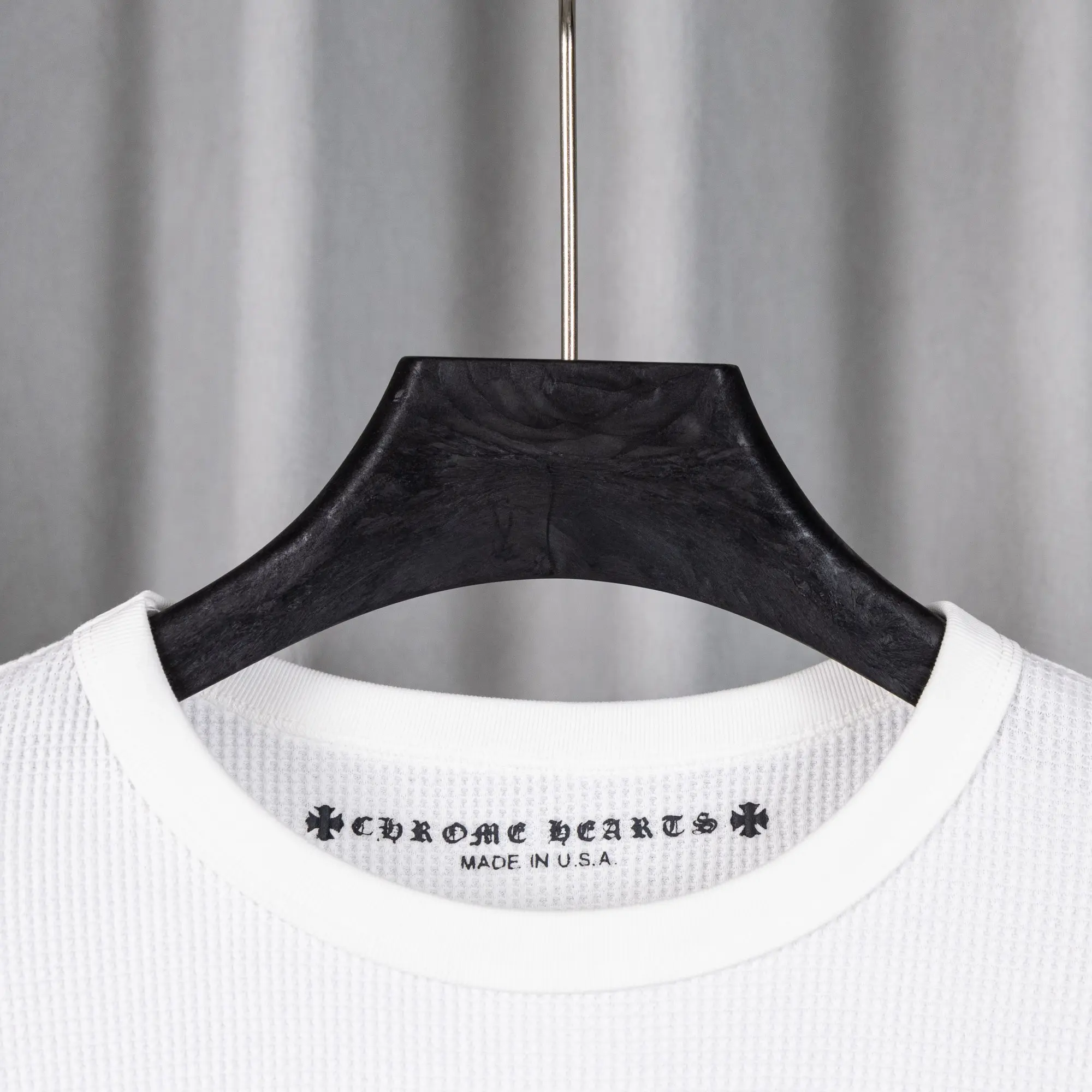 Chrome Hearts Waffle-Knit Long-Sleeve T-Shirt D19021035 — view 13