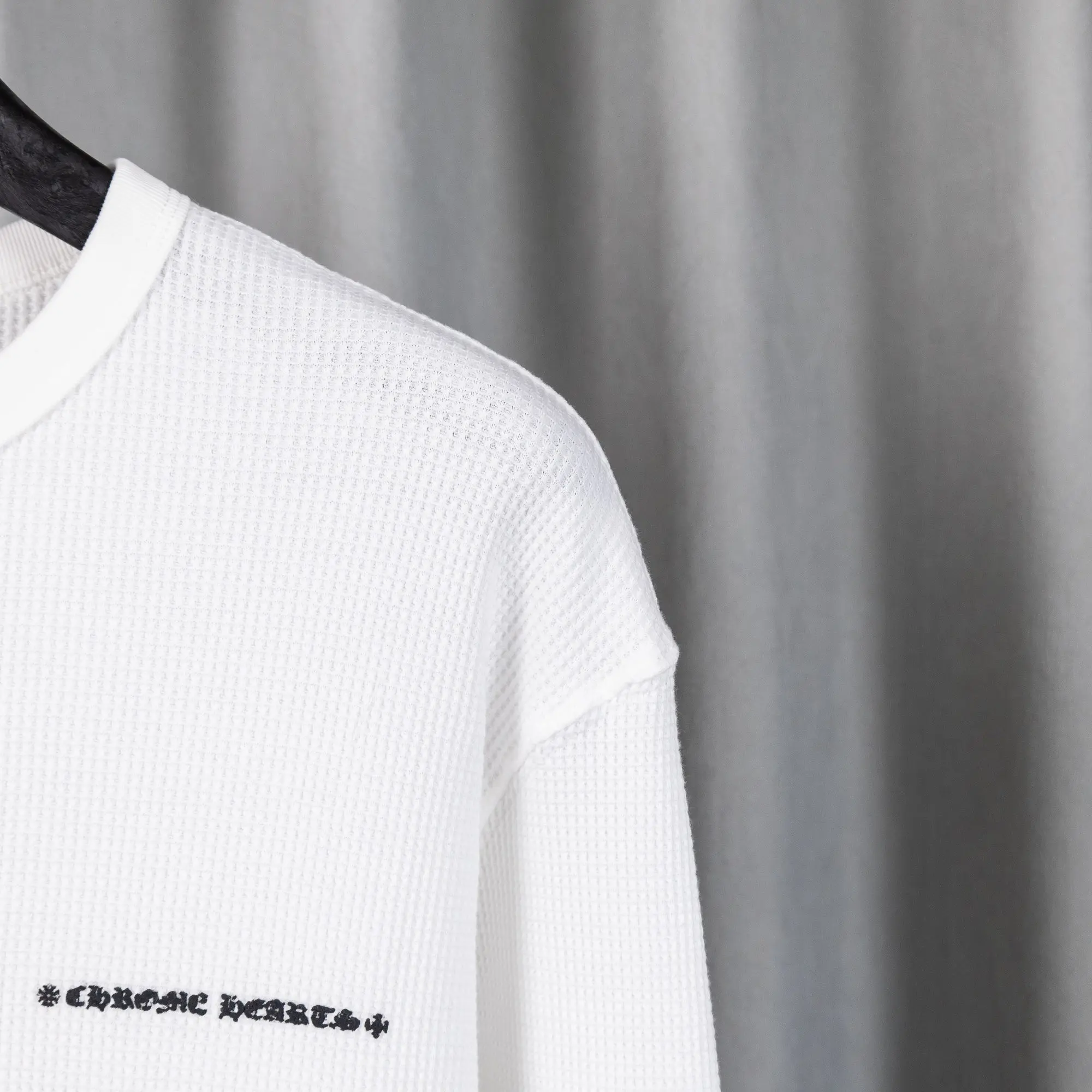 Chrome Hearts Waffle-Knit Long-Sleeve T-Shirt D19021035 — view 14
