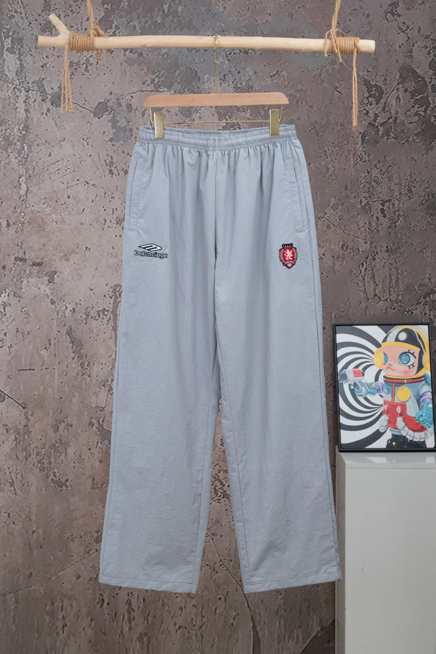 Logo-Embroidered Technical Tracksuit Trousers D19521084
