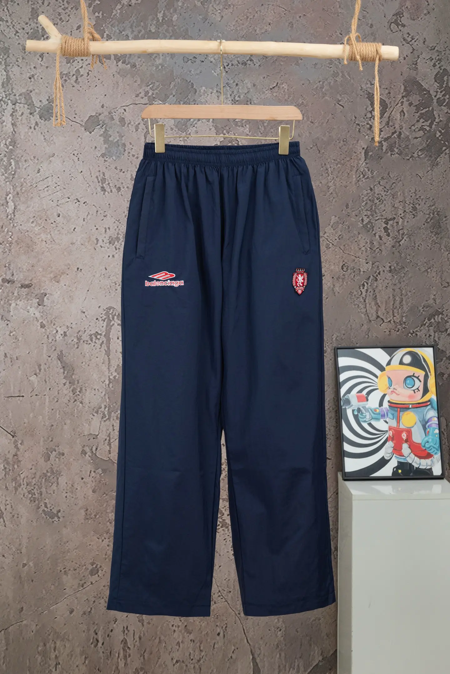 Embroidered Technical Shell Tracksuit Trousers D19521082