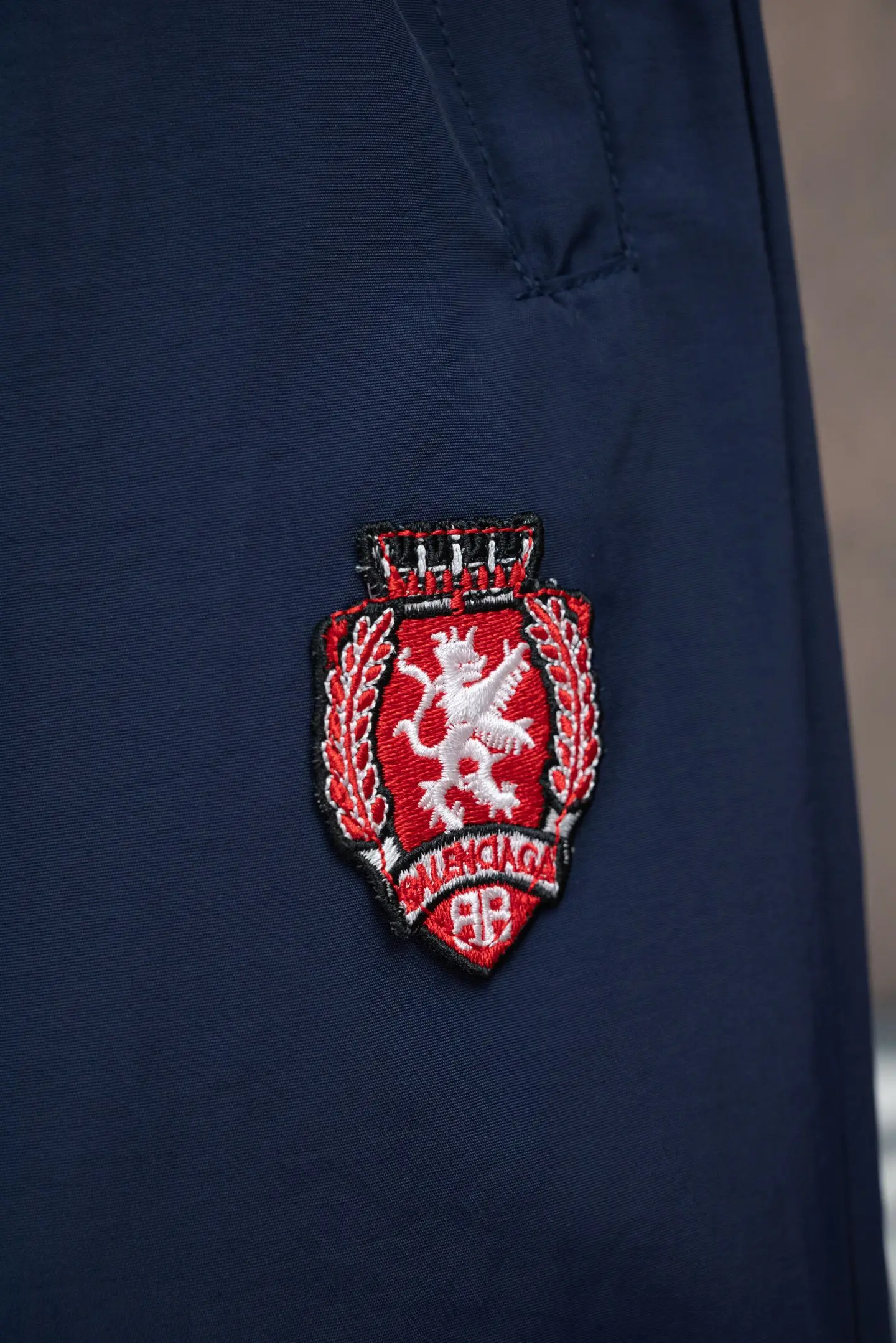 Embroidered Technical Shell Tracksuit Trousers D19521082 — view 7