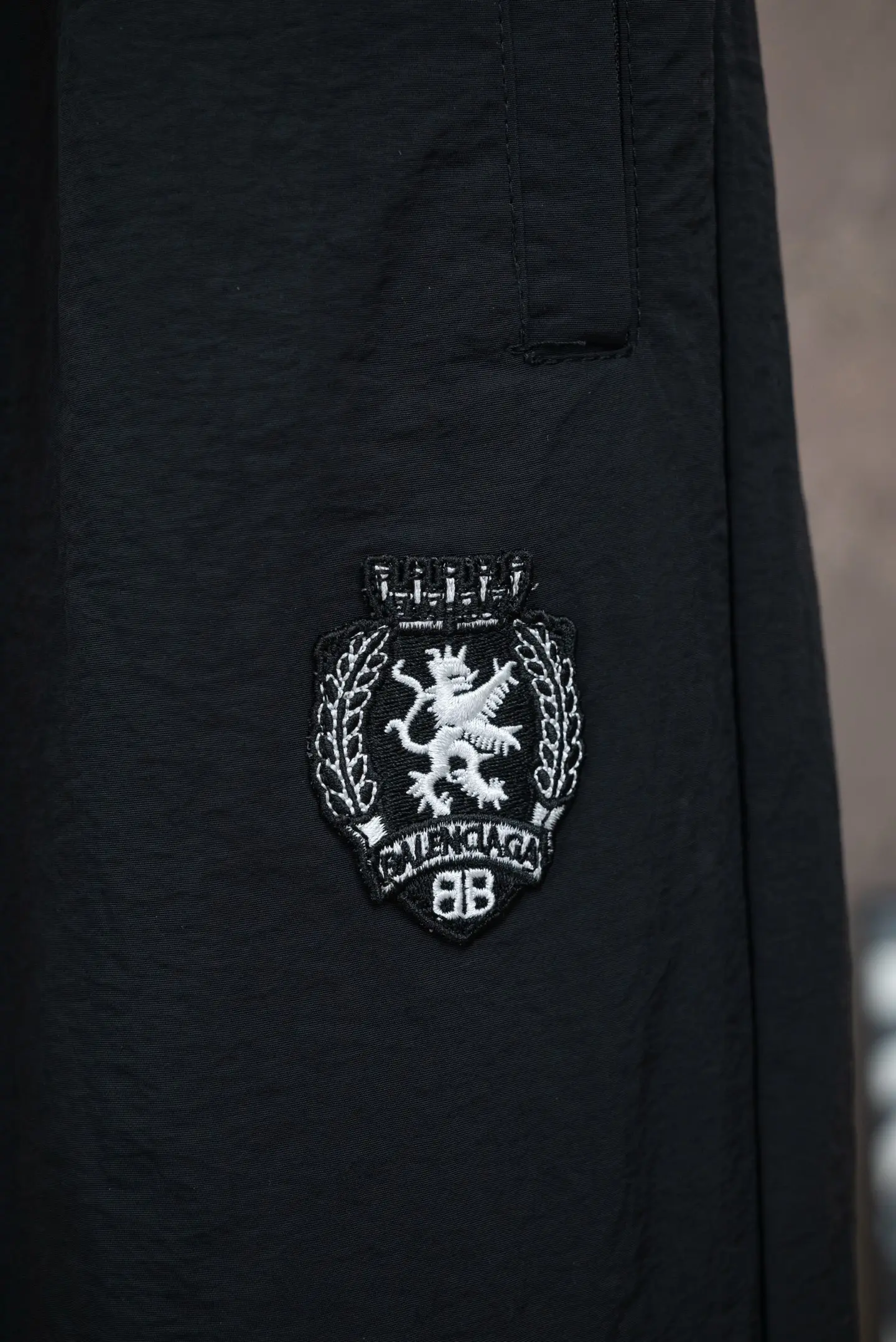 Embroidered Technical Shell Track Pants D19521080 — view 8