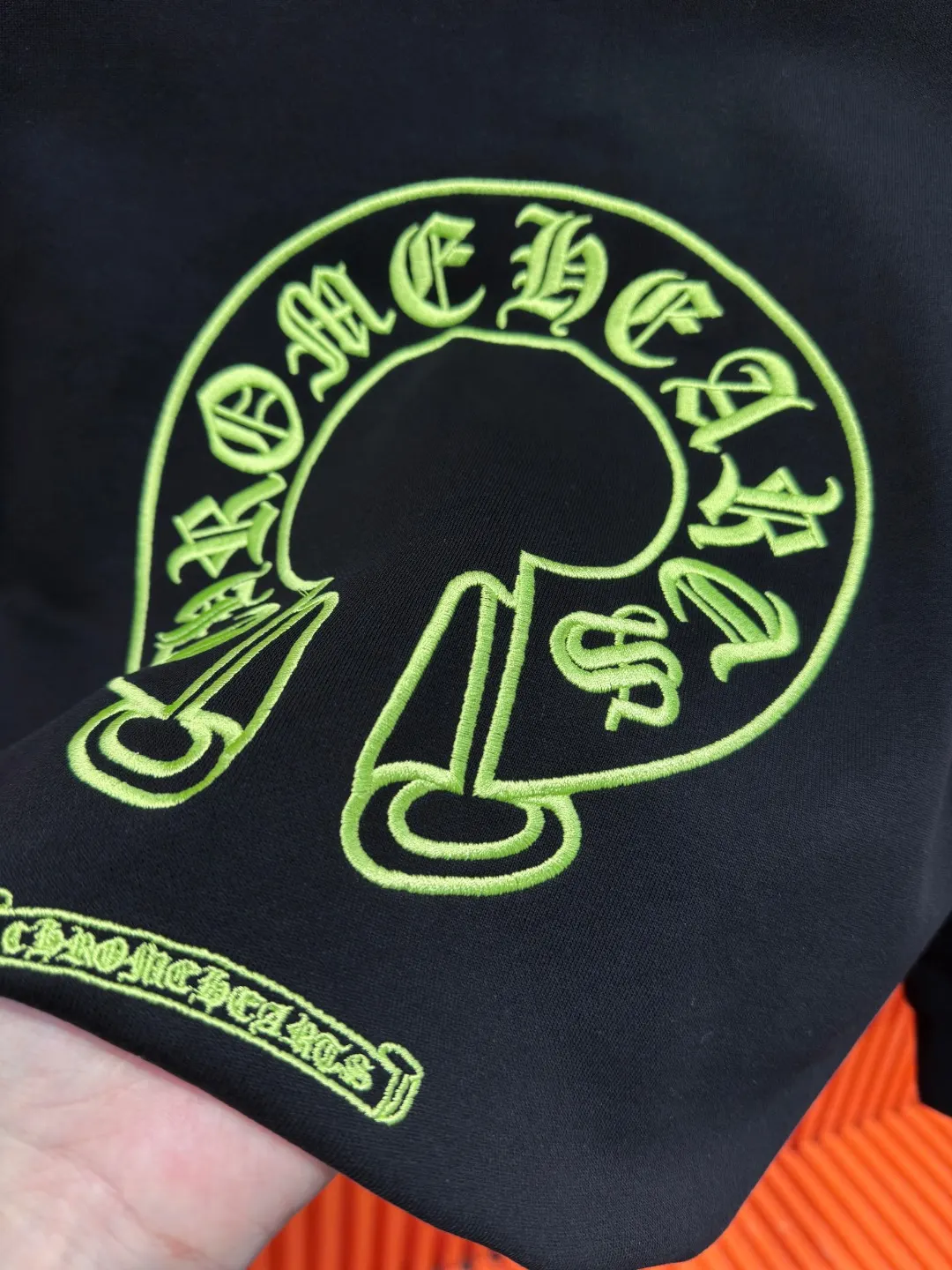 Chrome Hearts Horseshoe Logo Embroidered Sweatshirt D19520982 — view 11