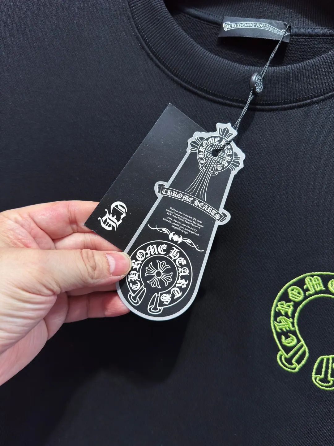Chrome Hearts Horseshoe Logo Embroidered Sweatshirt D19520982 — view 15