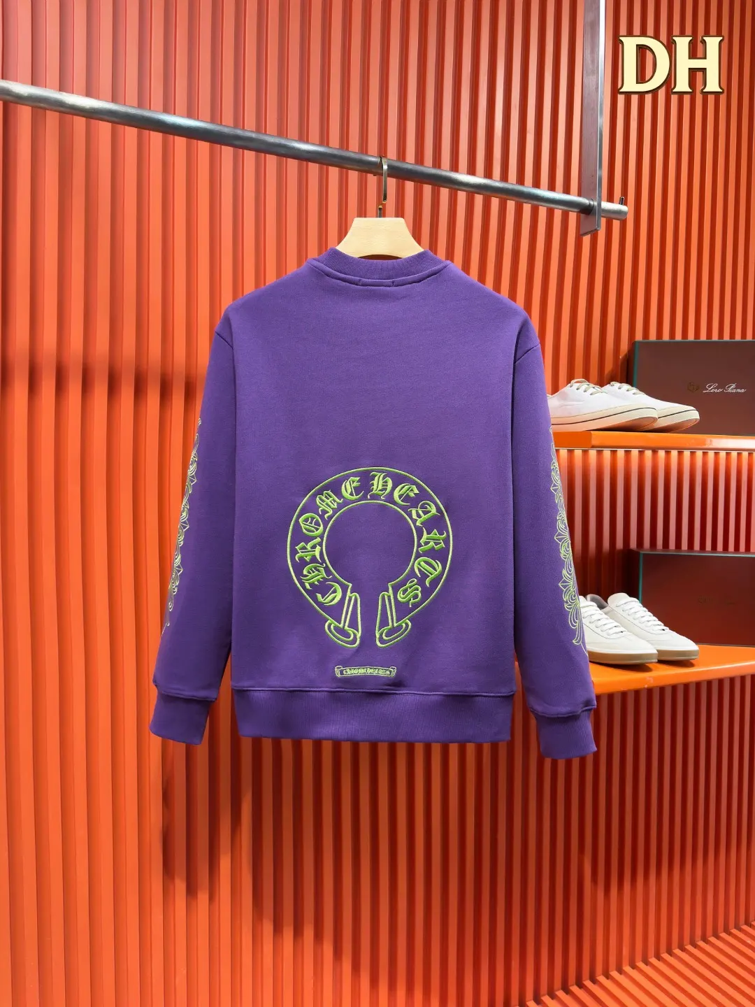 Chrome Hearts Horseshoe Logo Embroidered Sweatshirt D19520984 — view 2
