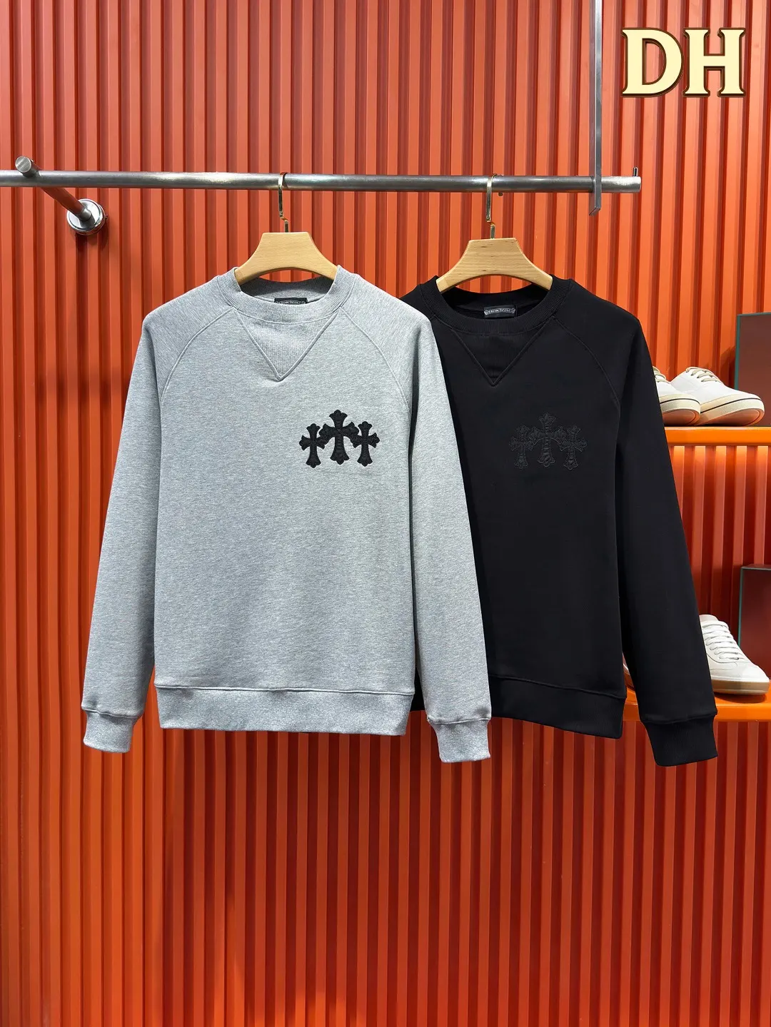 Chrome Hearts Cross Patch Embroidered Sweatshirt D19520986 — view 3
