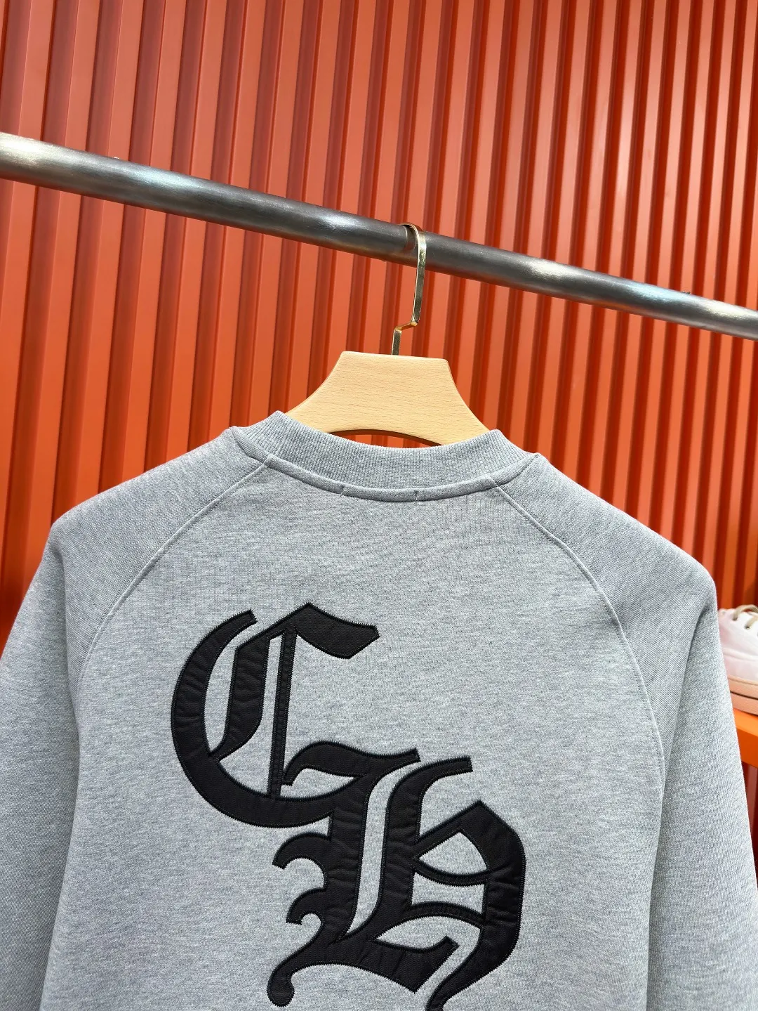 Cross Patch Embroidered Cotton Sweatshirt D19520985 — view 9