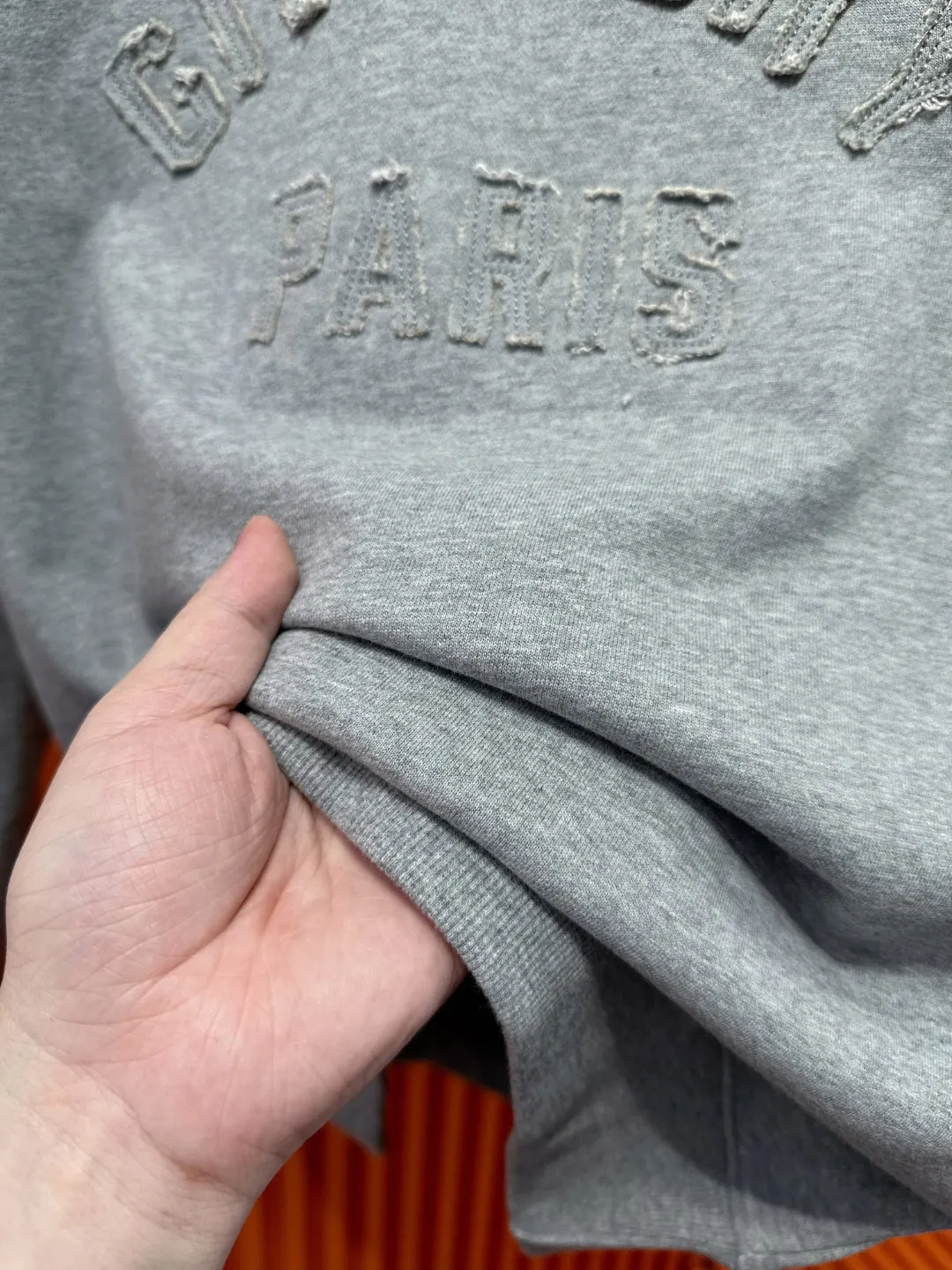 Logo Embroidered Crew-Neck Sweatshirt D19520989 — view 6