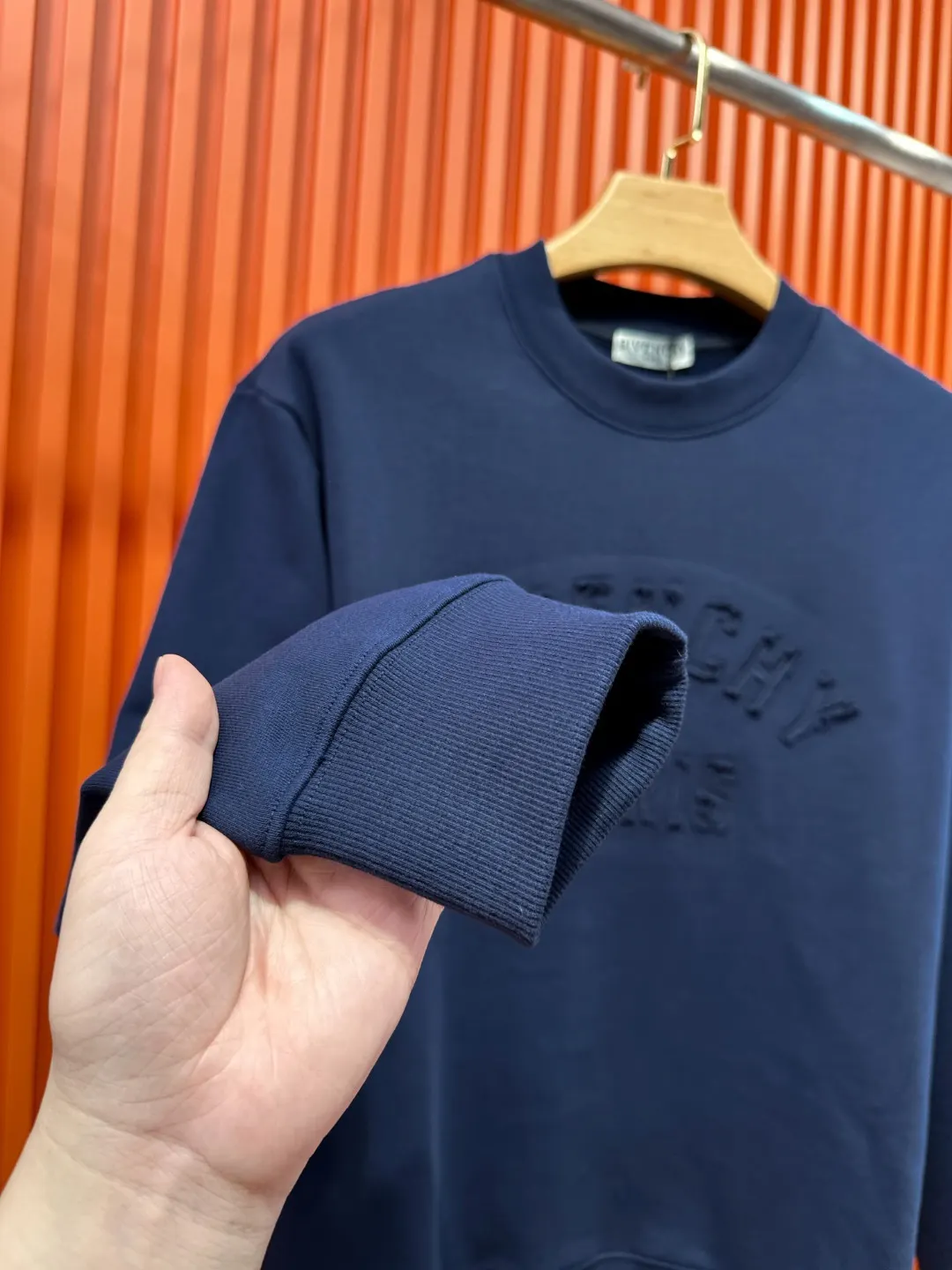 Givenchy Paris Logo Embroidered Sweatshirt D19520990 — view 4