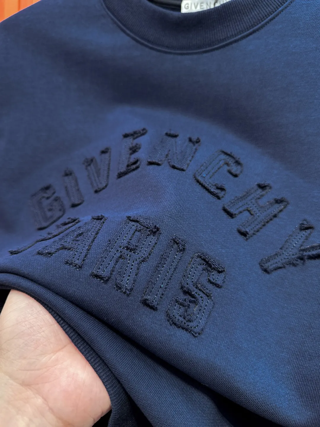 Givenchy Paris Logo Embroidered Sweatshirt D19520990 — view 7