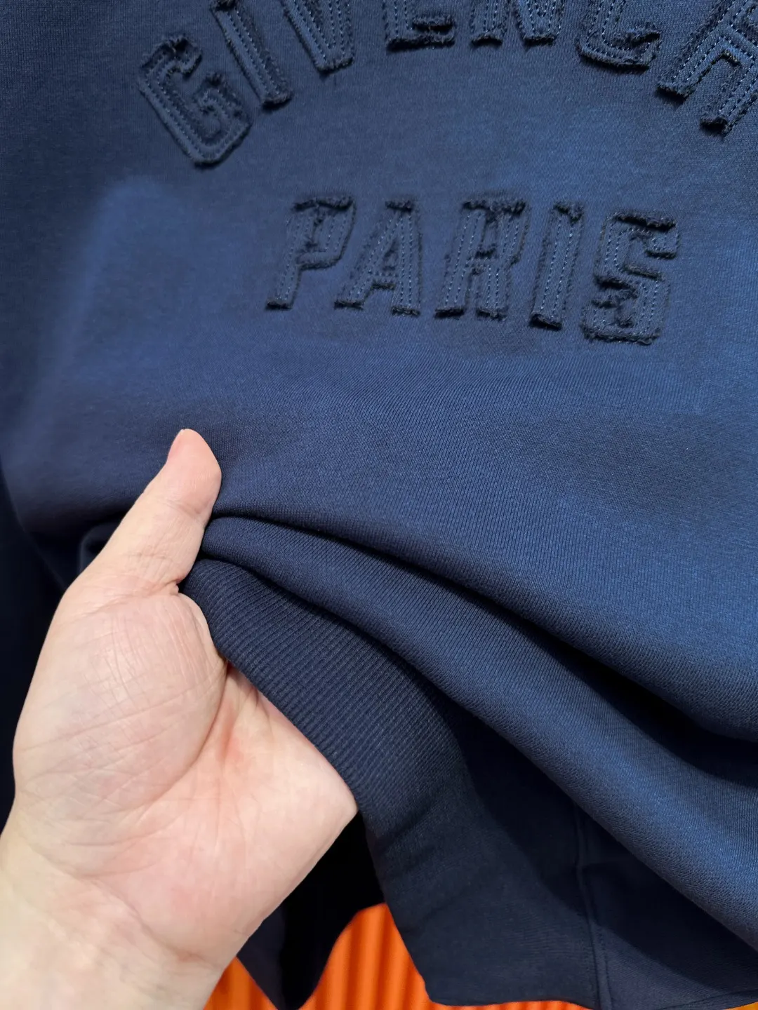 Givenchy Paris Logo Embroidered Sweatshirt D19520990 — view 8