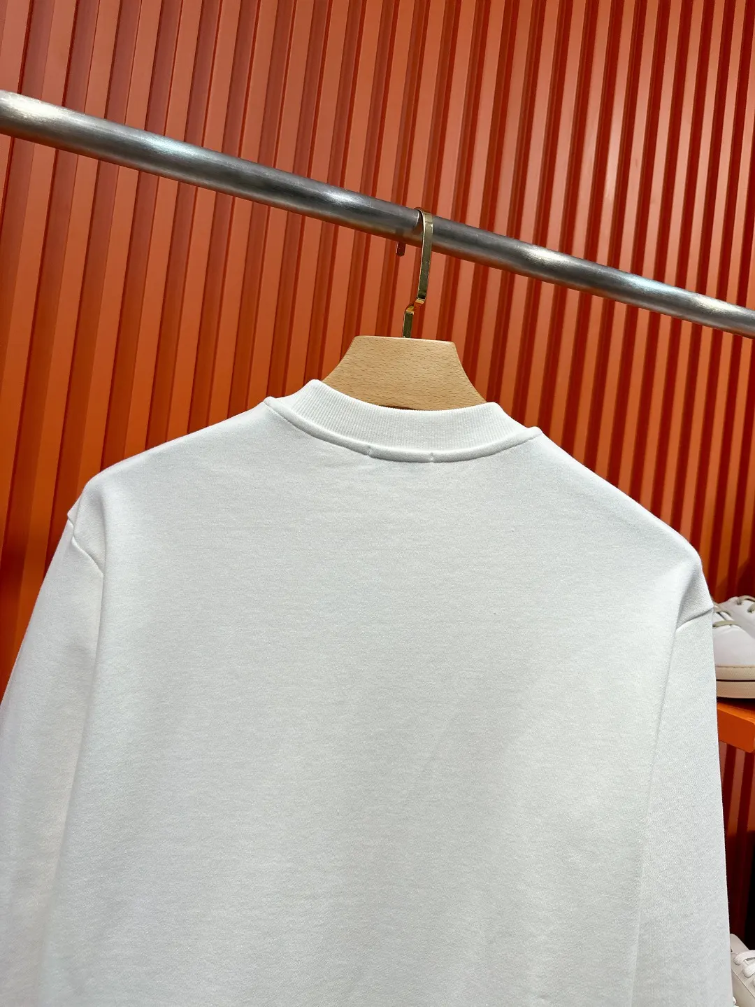 Anagram Embroidered Cotton Sweatshirt D19520996 — view 10