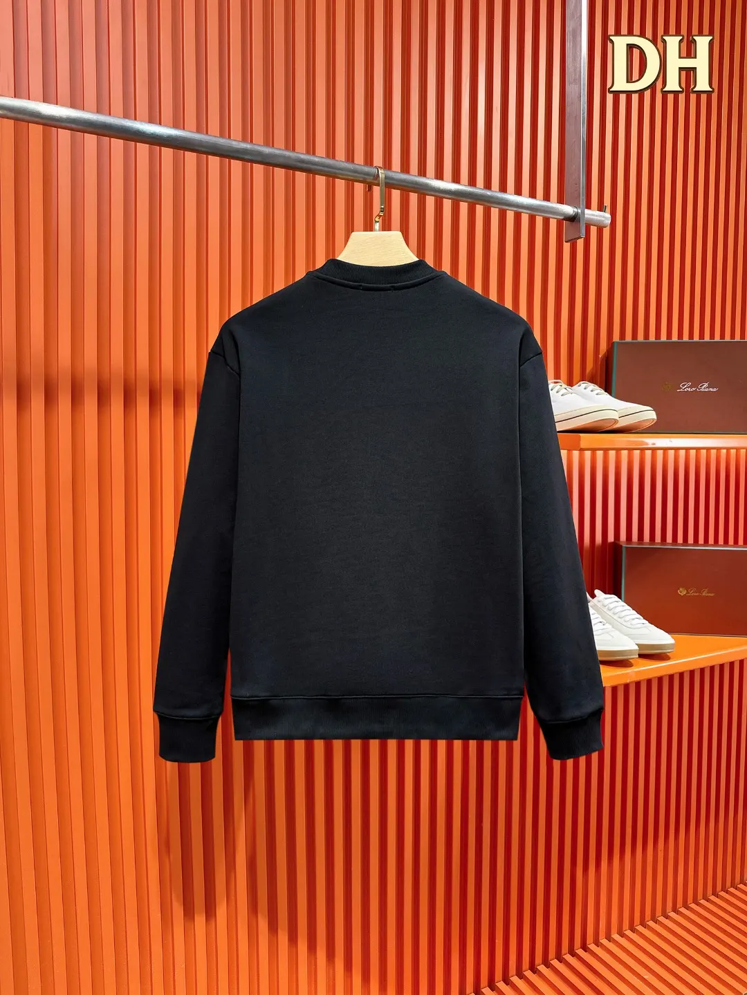 Anagram Embroidered Cotton Sweatshirt D19520995 — view 2