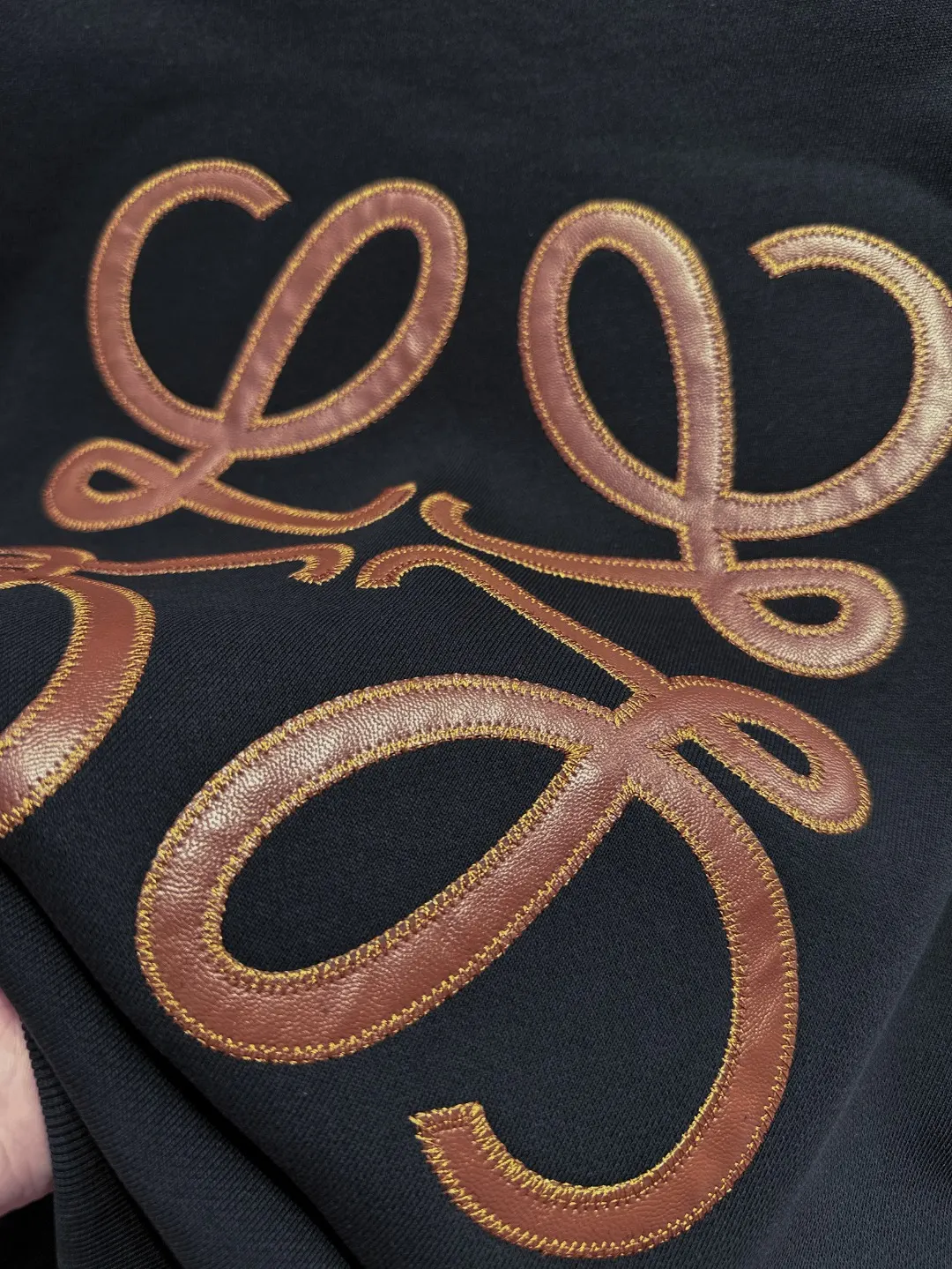 Anagram Embroidered Cotton Sweatshirt D19520995 — view 6