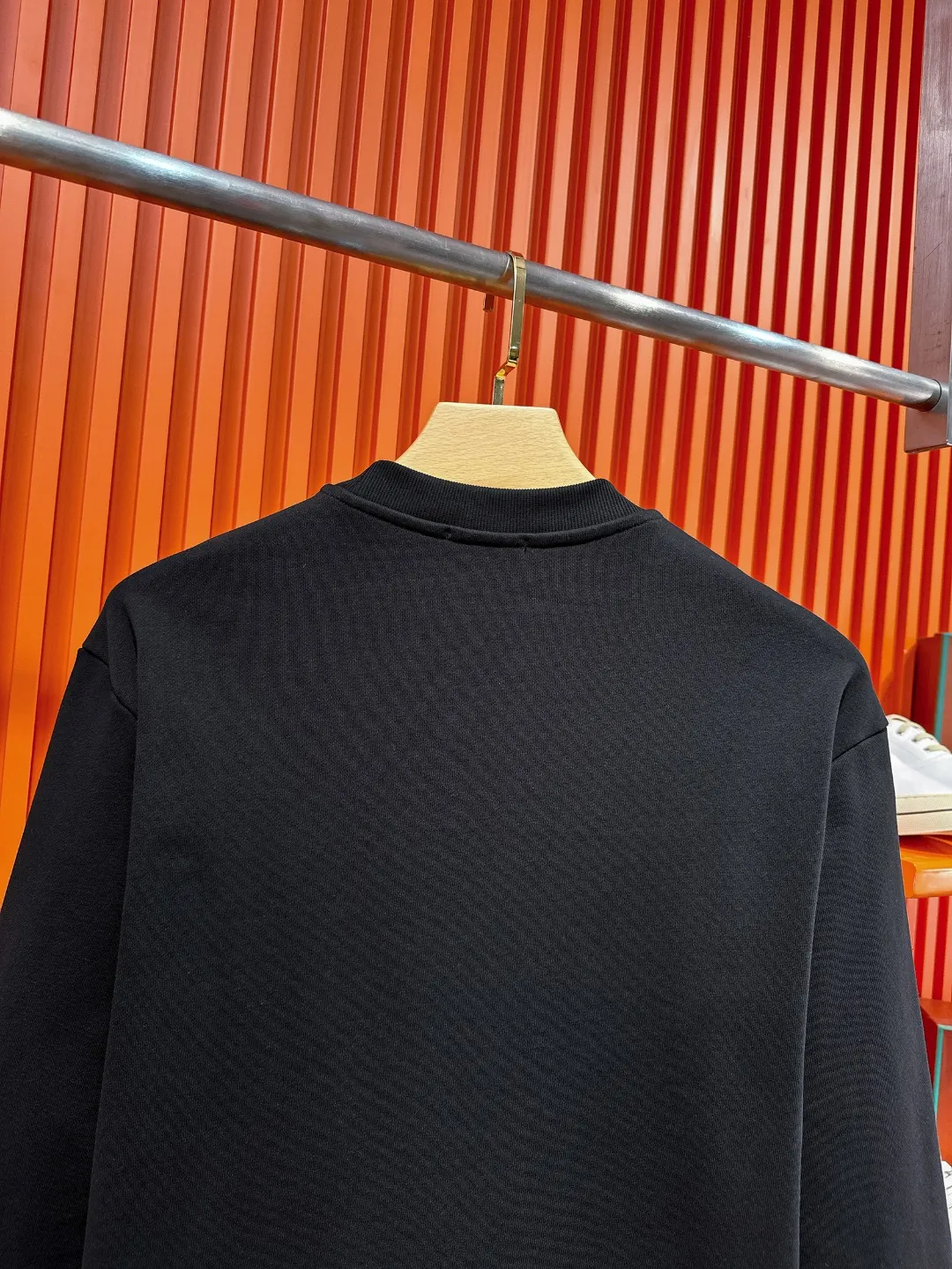 Anagram Embroidered Cotton Sweatshirt D19520995 — view 10