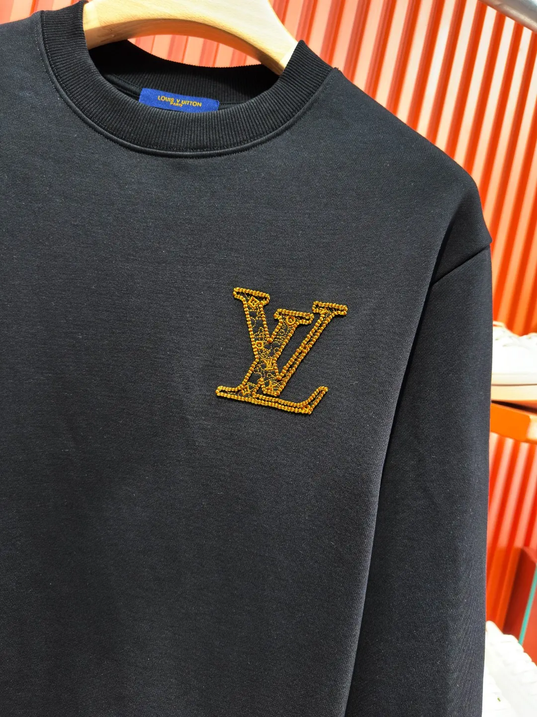 Embroidered Logo Cotton Crew-Neck Sweatshirt D19521003 — view 5