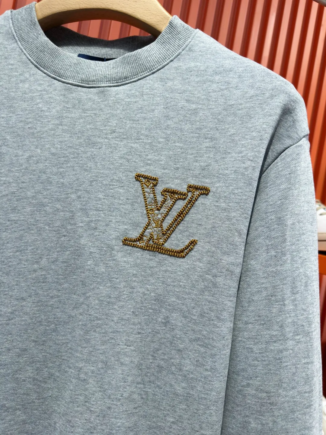 Embroidered Logo Cotton-Jersey Sweatshirt D19521004 — view 5