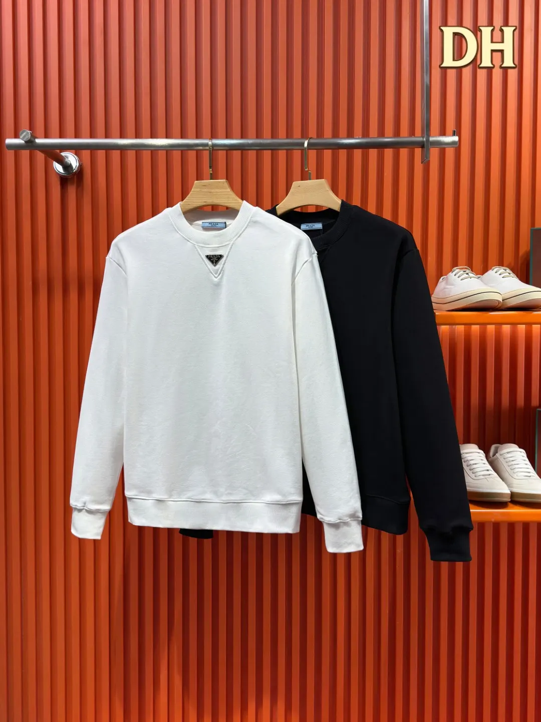 Logo-Embellished Cotton-Jersey Sweatshirt D19520991 — view 3