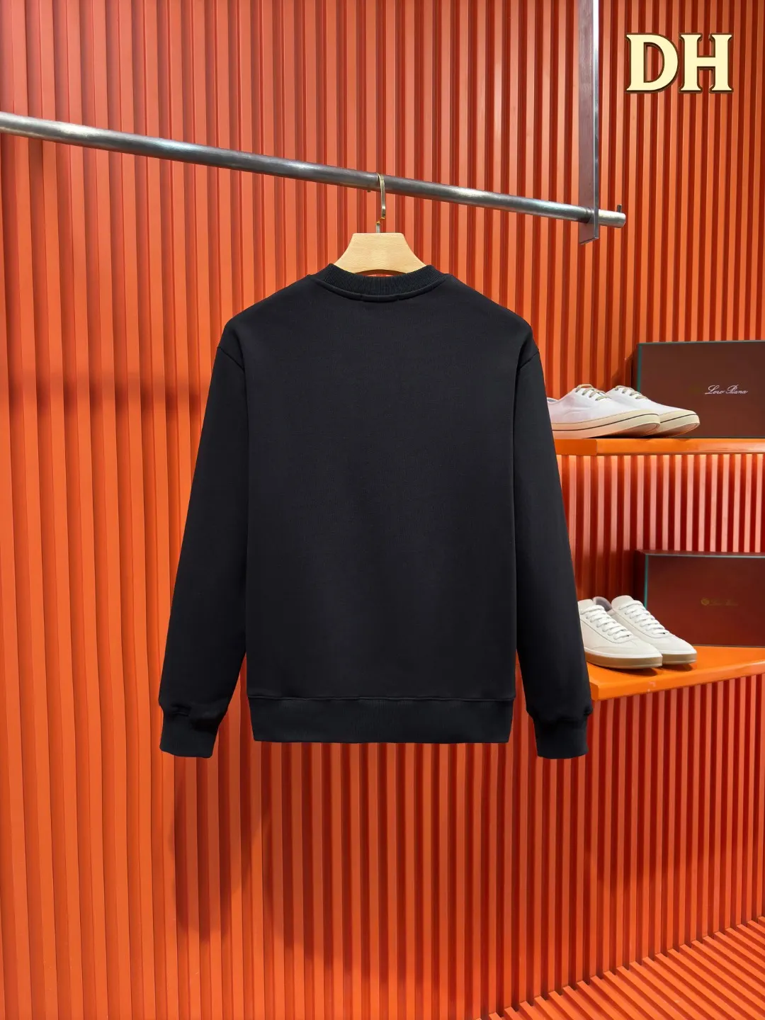 Logo-Embellished Cotton-Jersey Sweatshirt D19520992 — view 2