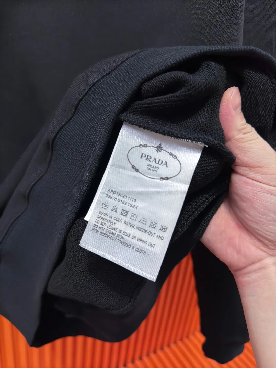 Logo-Embellished Cotton-Jersey Sweatshirt D19520992 — view 11
