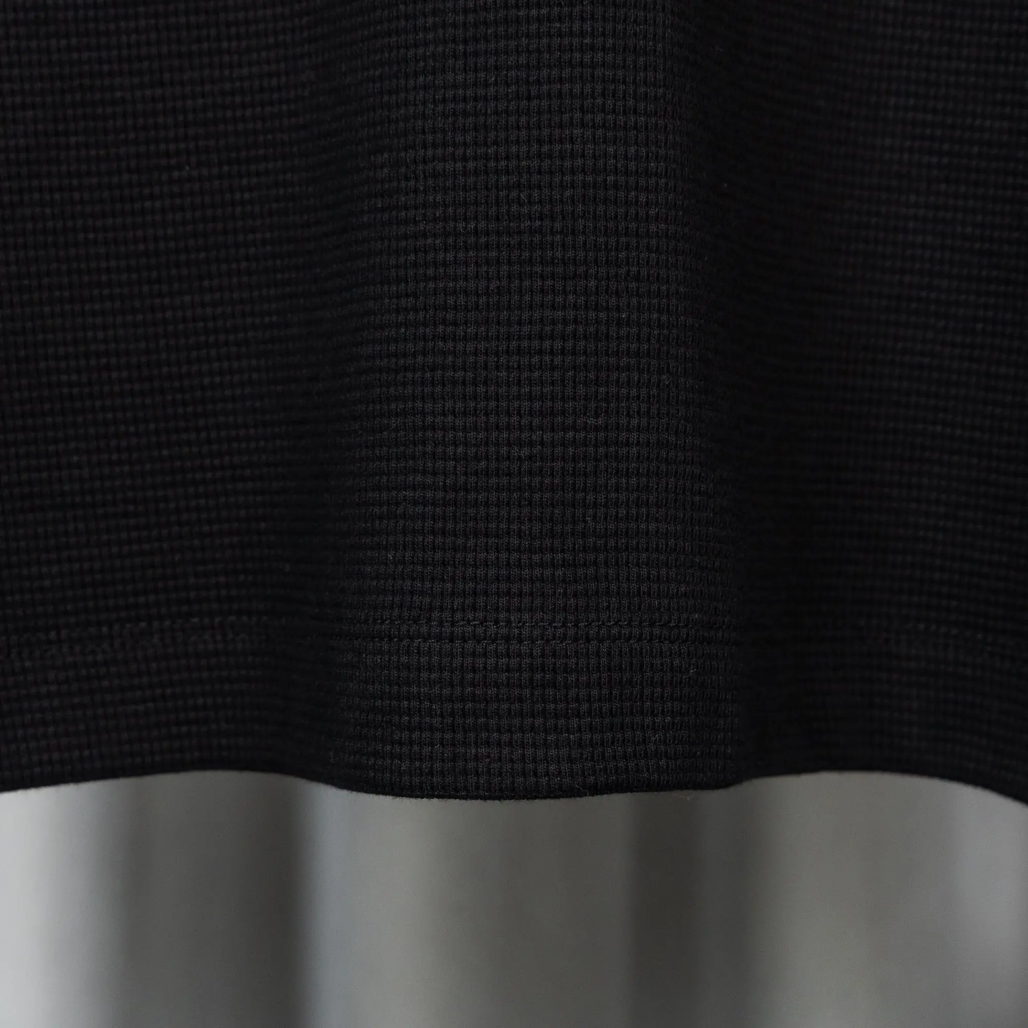 Chrome Hearts Waffle-Knit Henley Long-Sleeve Top D20021045 — view 13