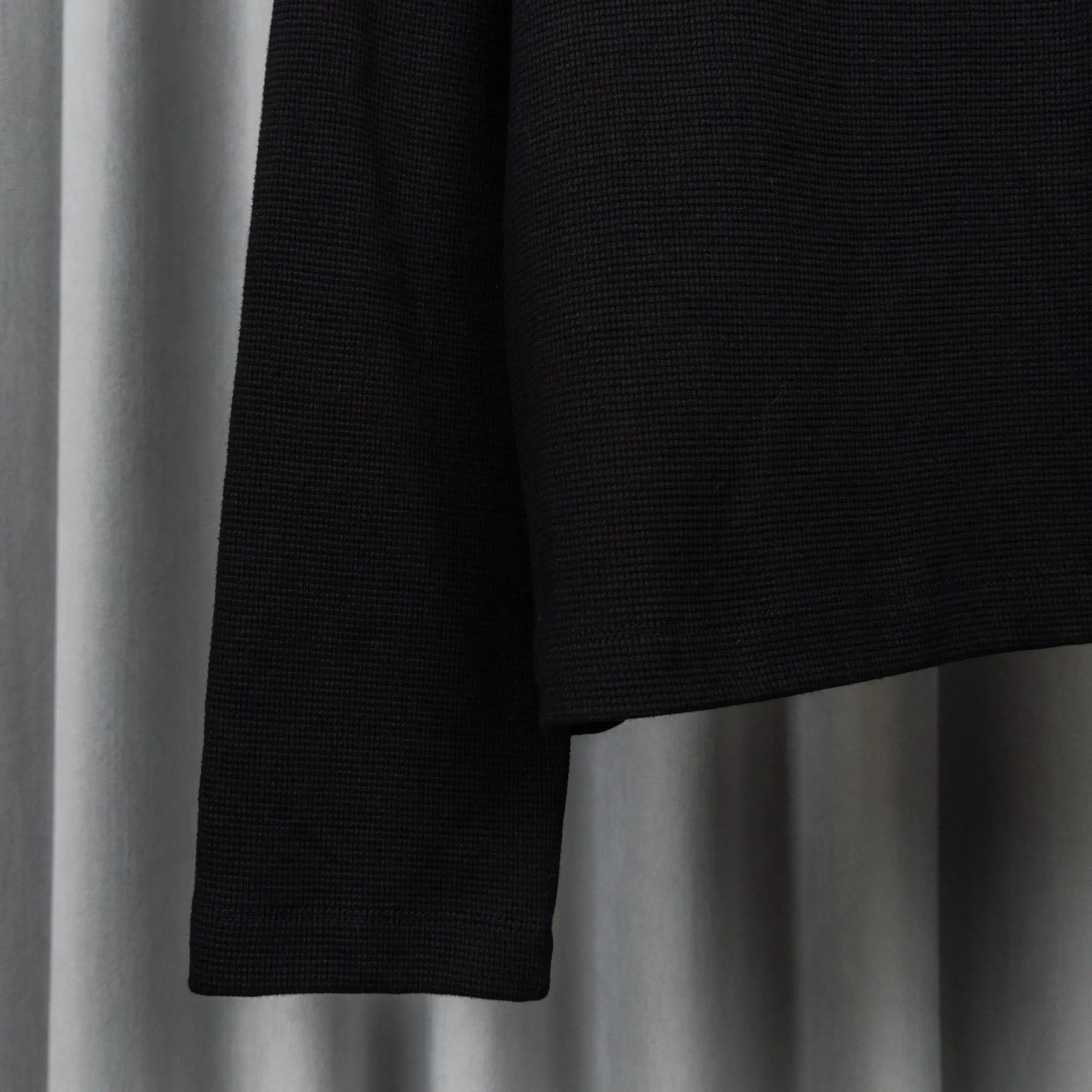 Chrome Hearts Waffle-Knit Henley Long-Sleeve Top D20021049 — view 12