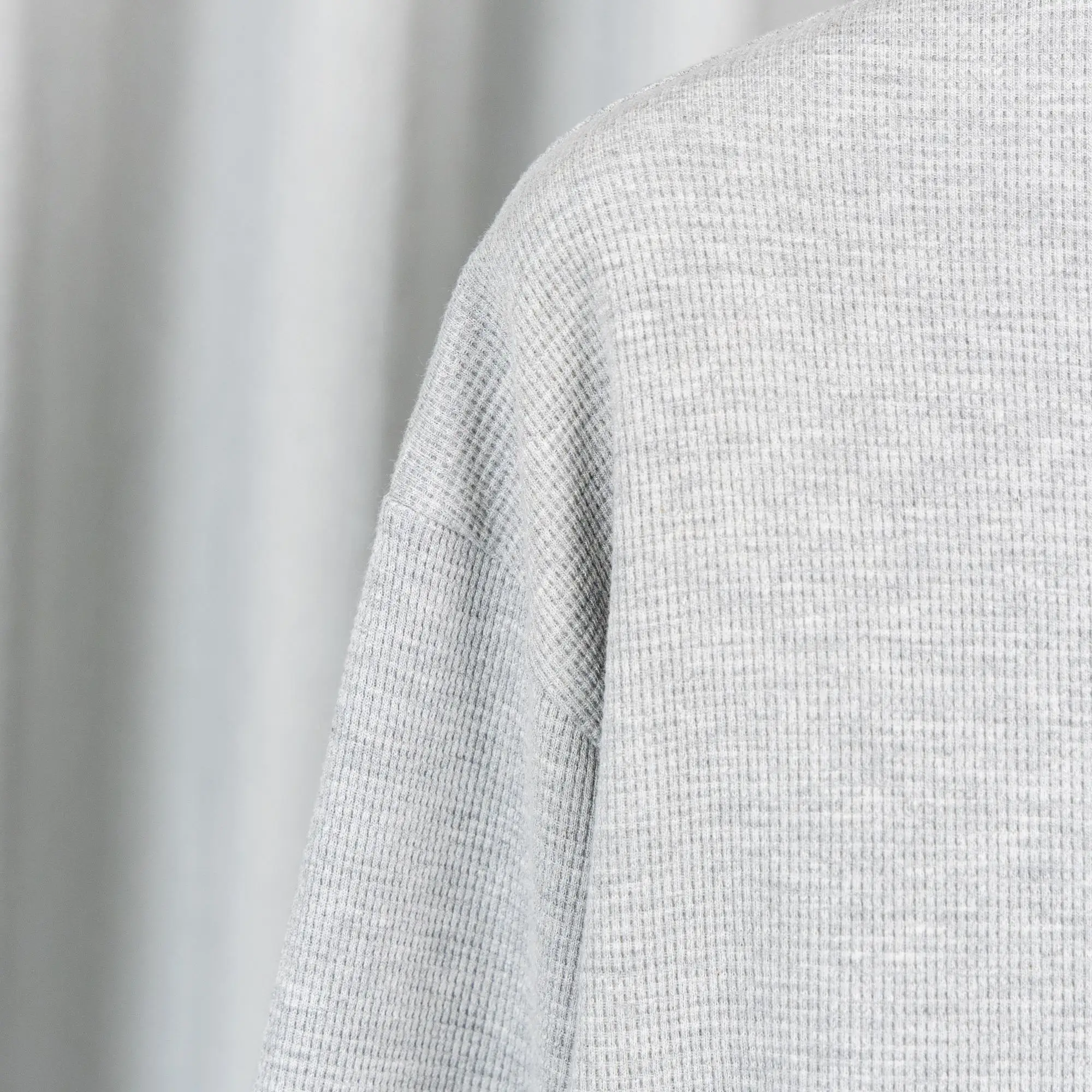 Chrome Hearts Waffle-Knit Long-Sleeve Henley D20021046 — view 9