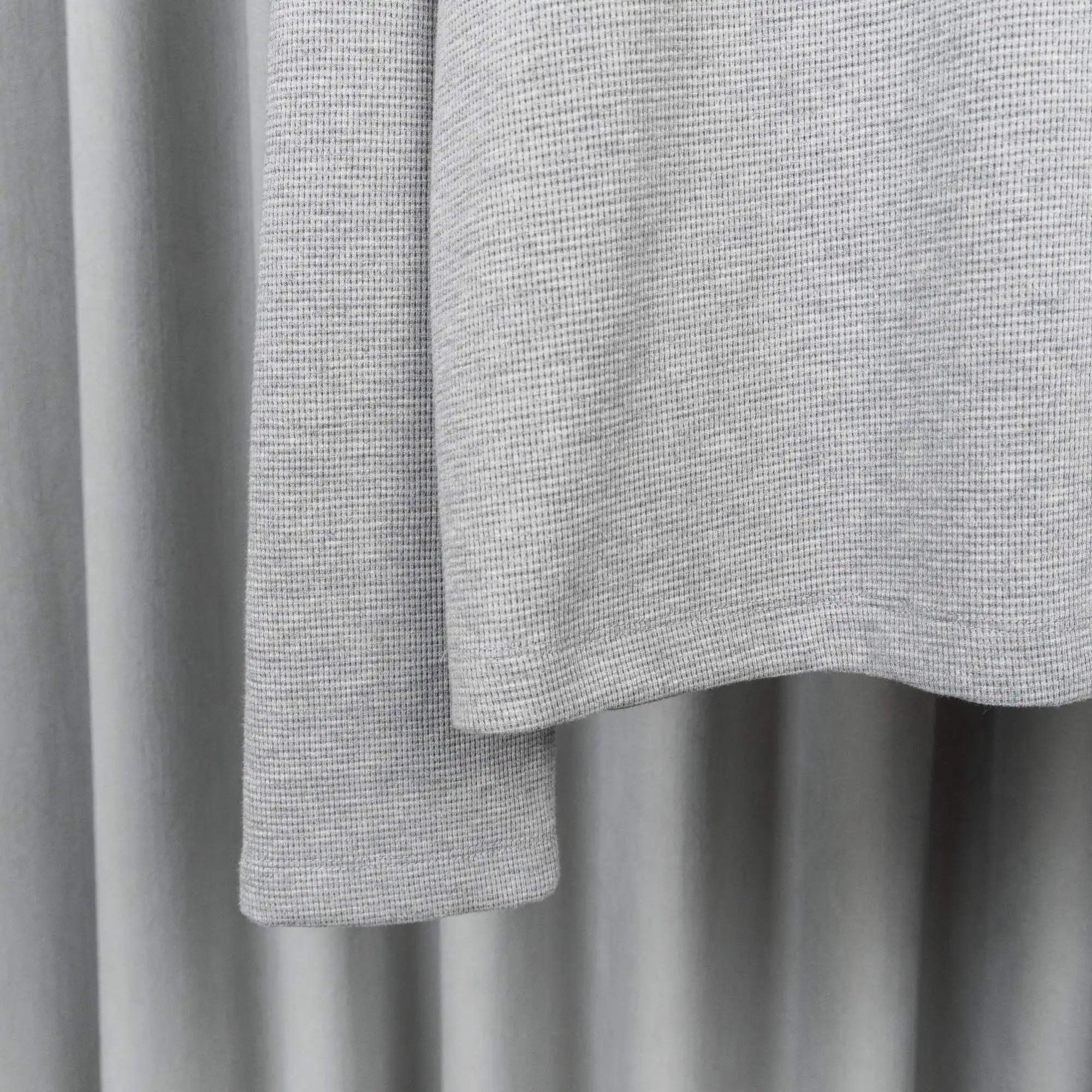 Chrome Hearts Waffle-Knit Henley Long Sleeve Top D20021050 — view 13