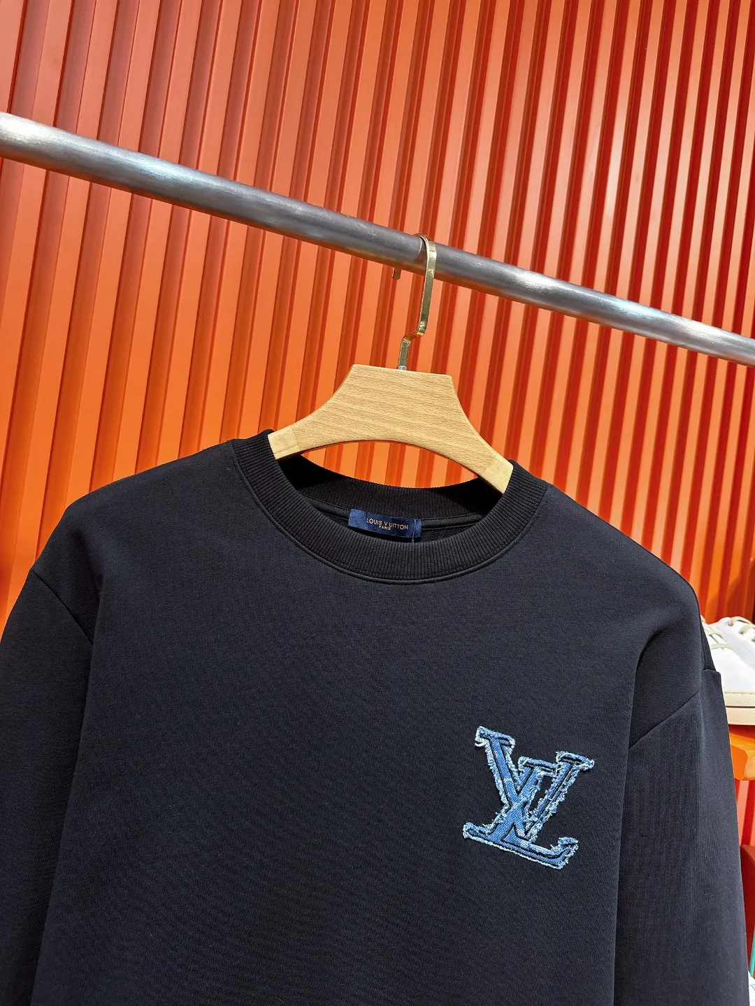 Logo Patch Embroidered Cotton Sweatshirt D20521005 — view 5
