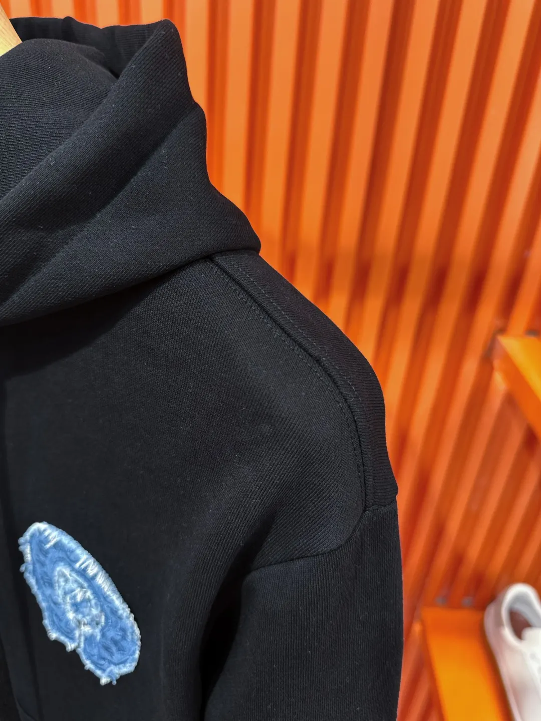 Chrome Hearts Denim Patch Embroidered Hoodie D21520988 — view 12