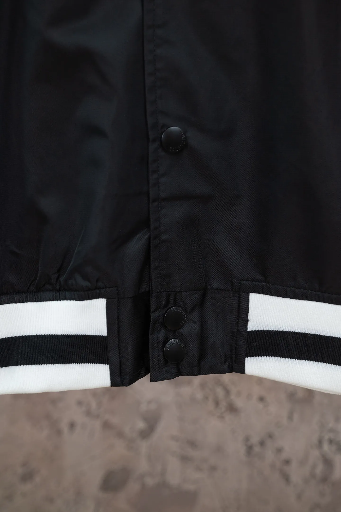 Embroidered Nylon Bomber Flight Jacket D22021090 — view 4
