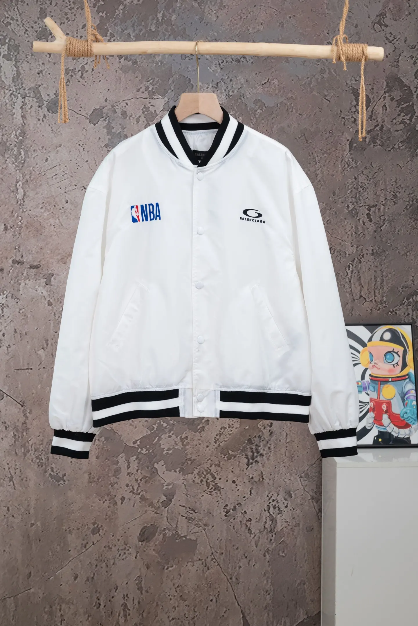 NBA Embroidered Bomber Flight Jacket D22021088
