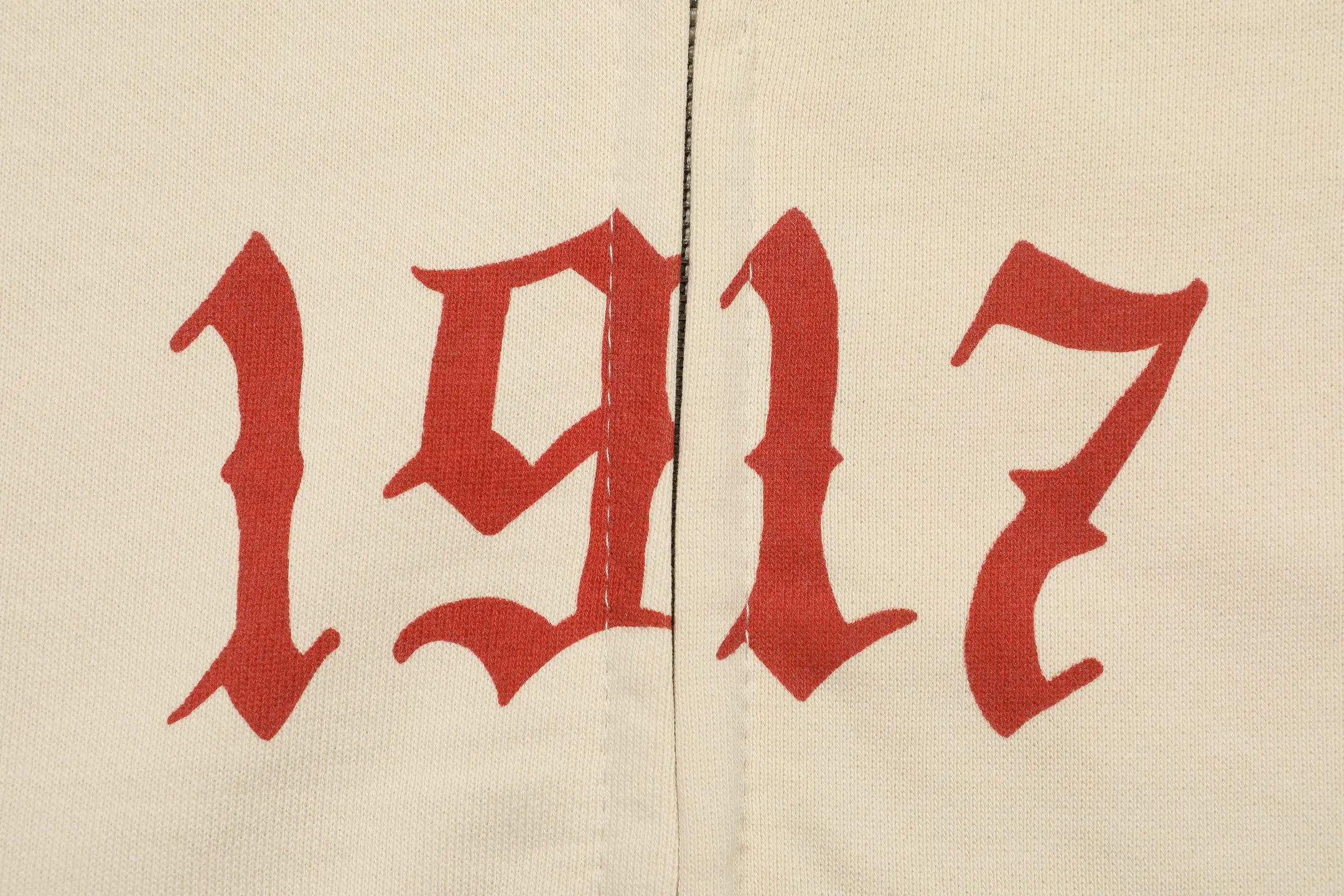 Tattoo 1917 Oversized Zip-Up Hoodie D22521106 — view 5
