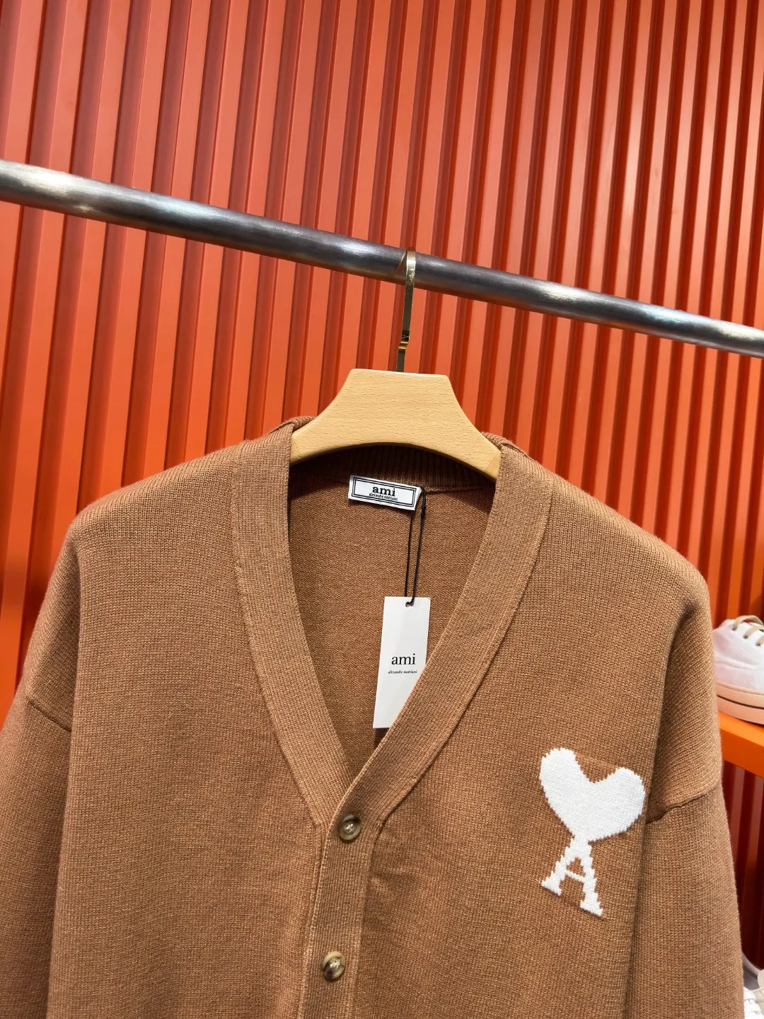 Ami de Coeur Wool-Blend Cardigan D22521024 — view 4