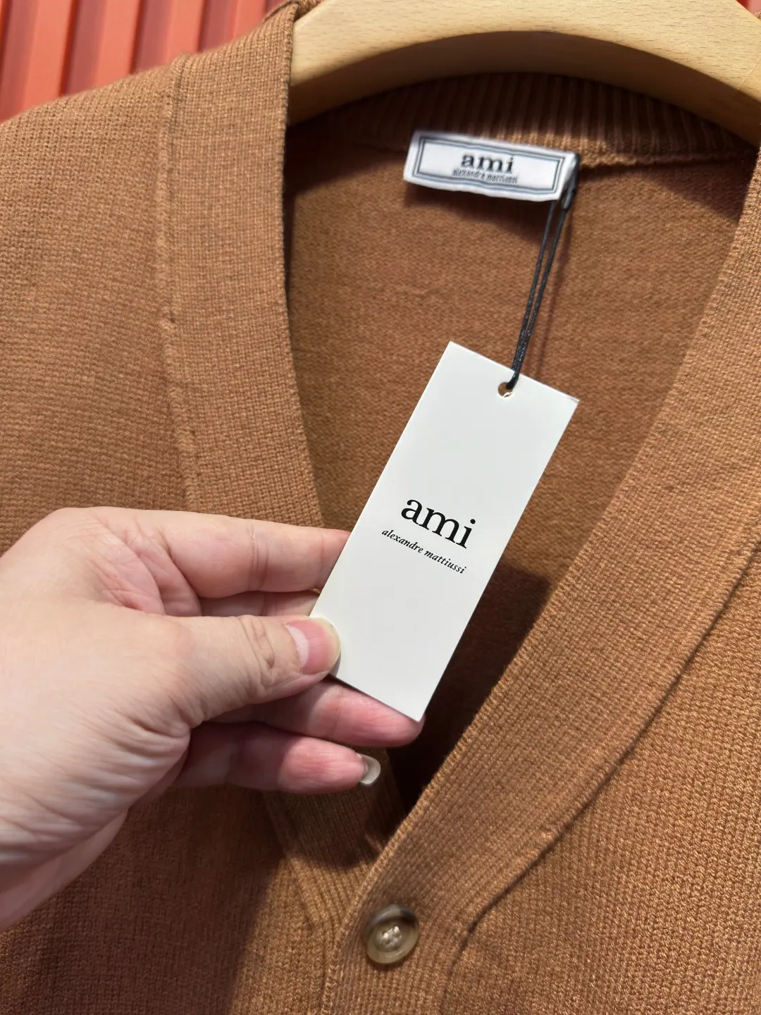 Ami de Coeur Wool-Blend Cardigan D22521024 — view 12