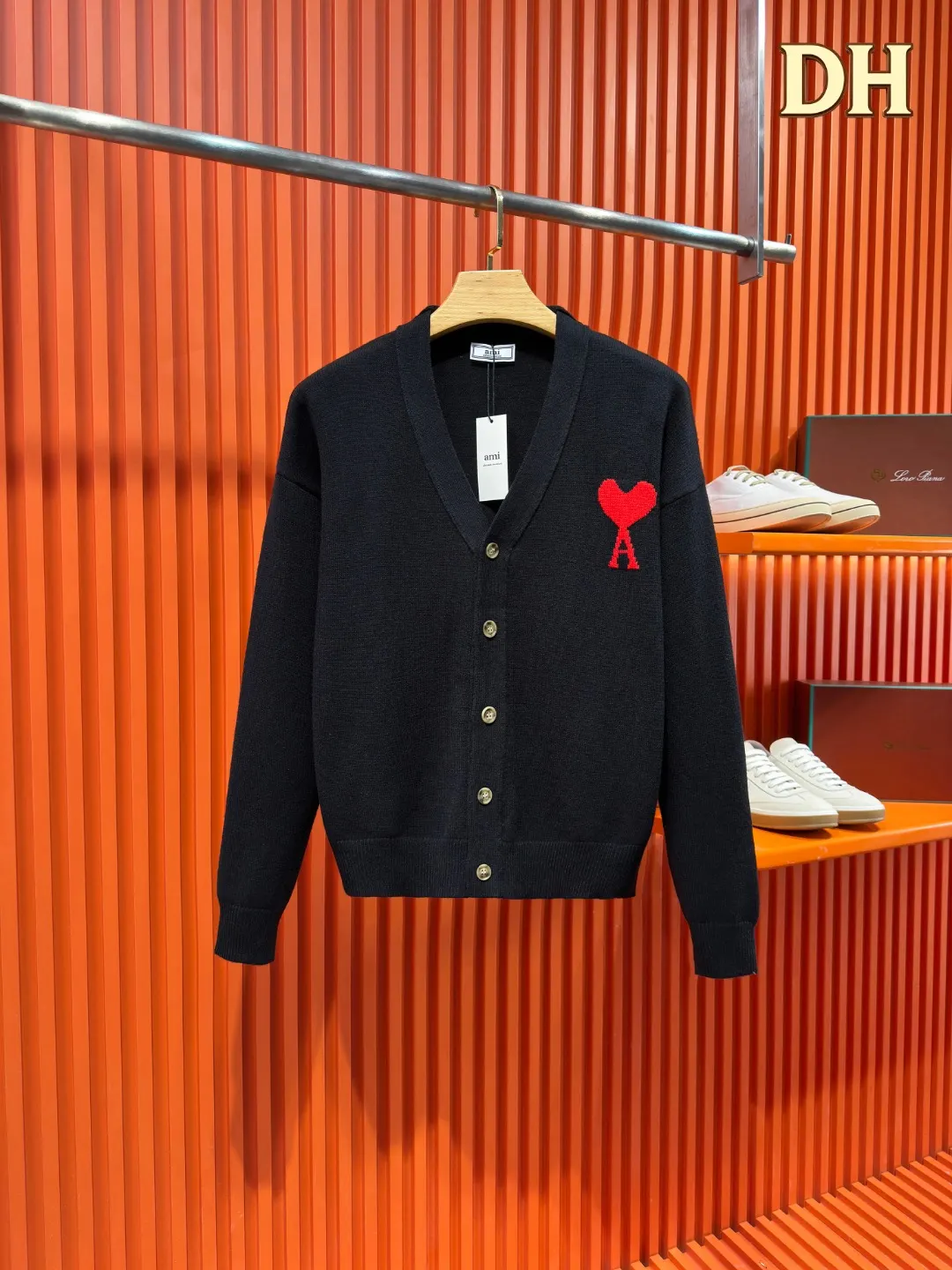 Ami de Coeur Wool-Blend Cardigan D22521022