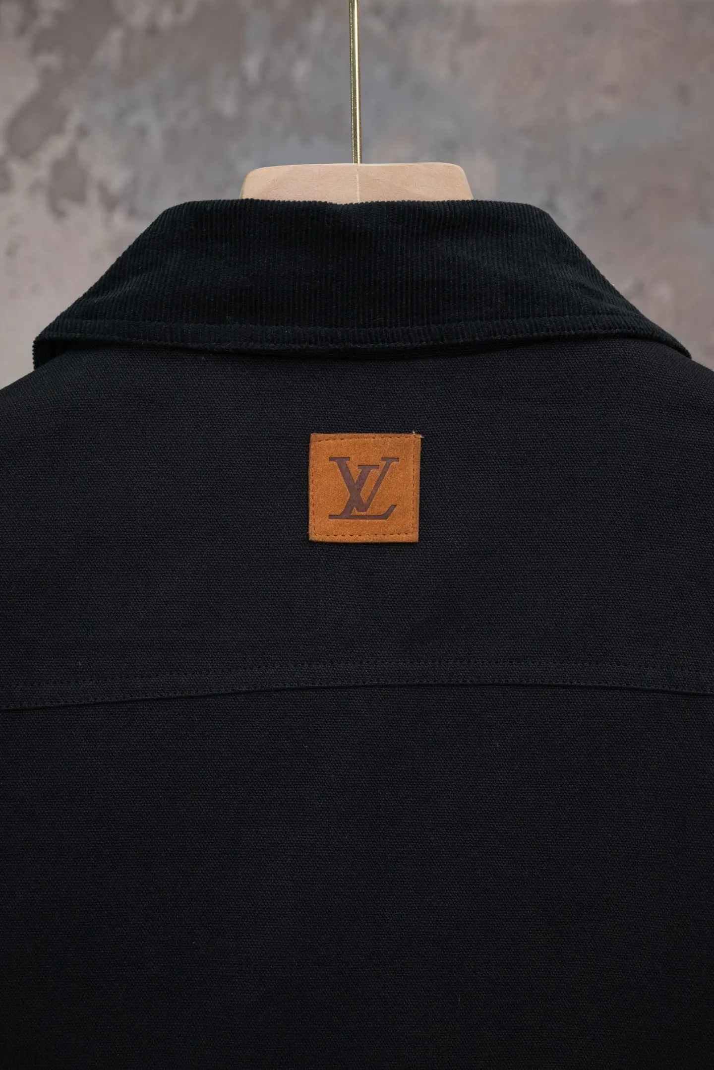 Embroidered Canvas Workwear Jacket D23021078 — view 4