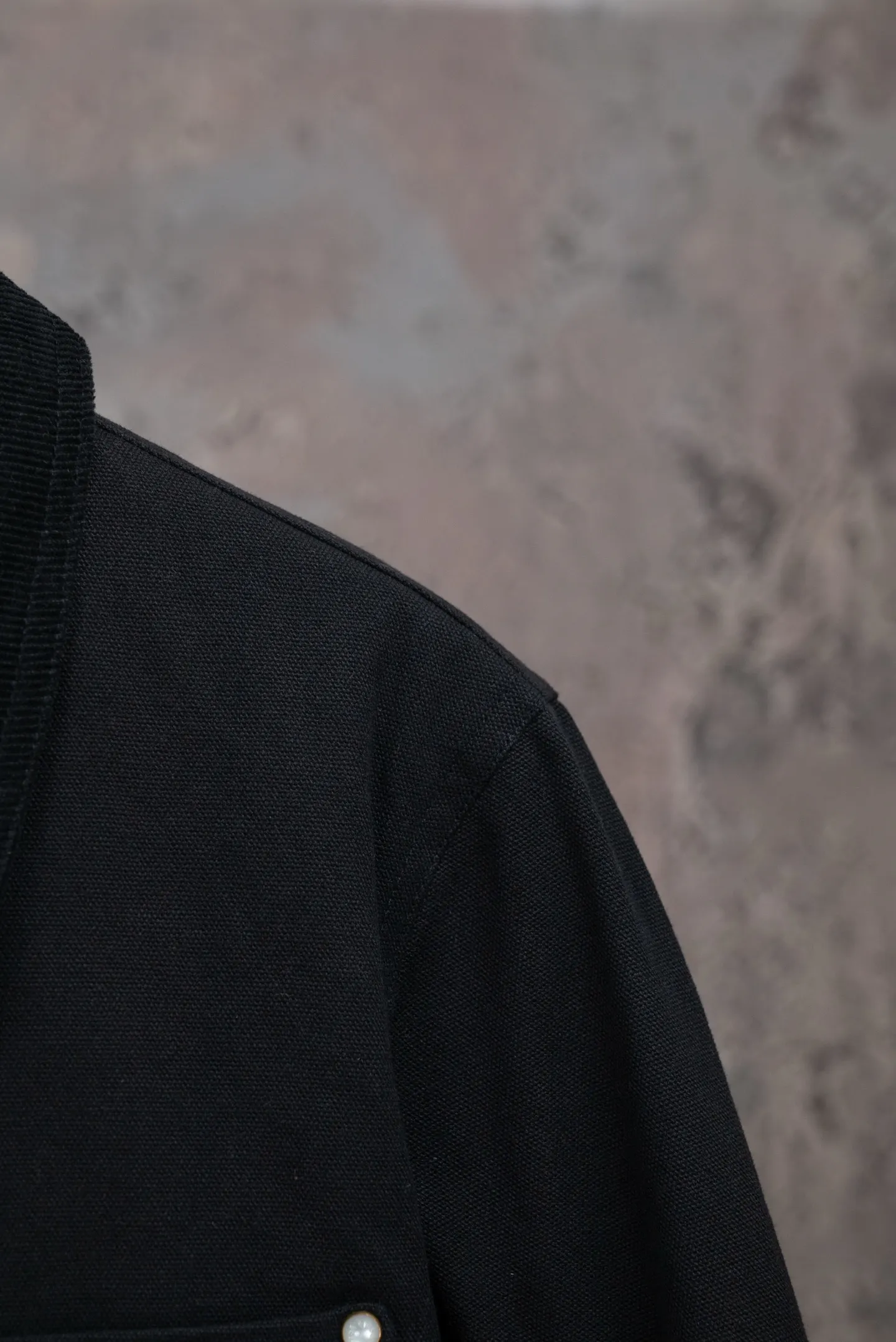 Embroidered Canvas Workwear Jacket D23021078 — view 9