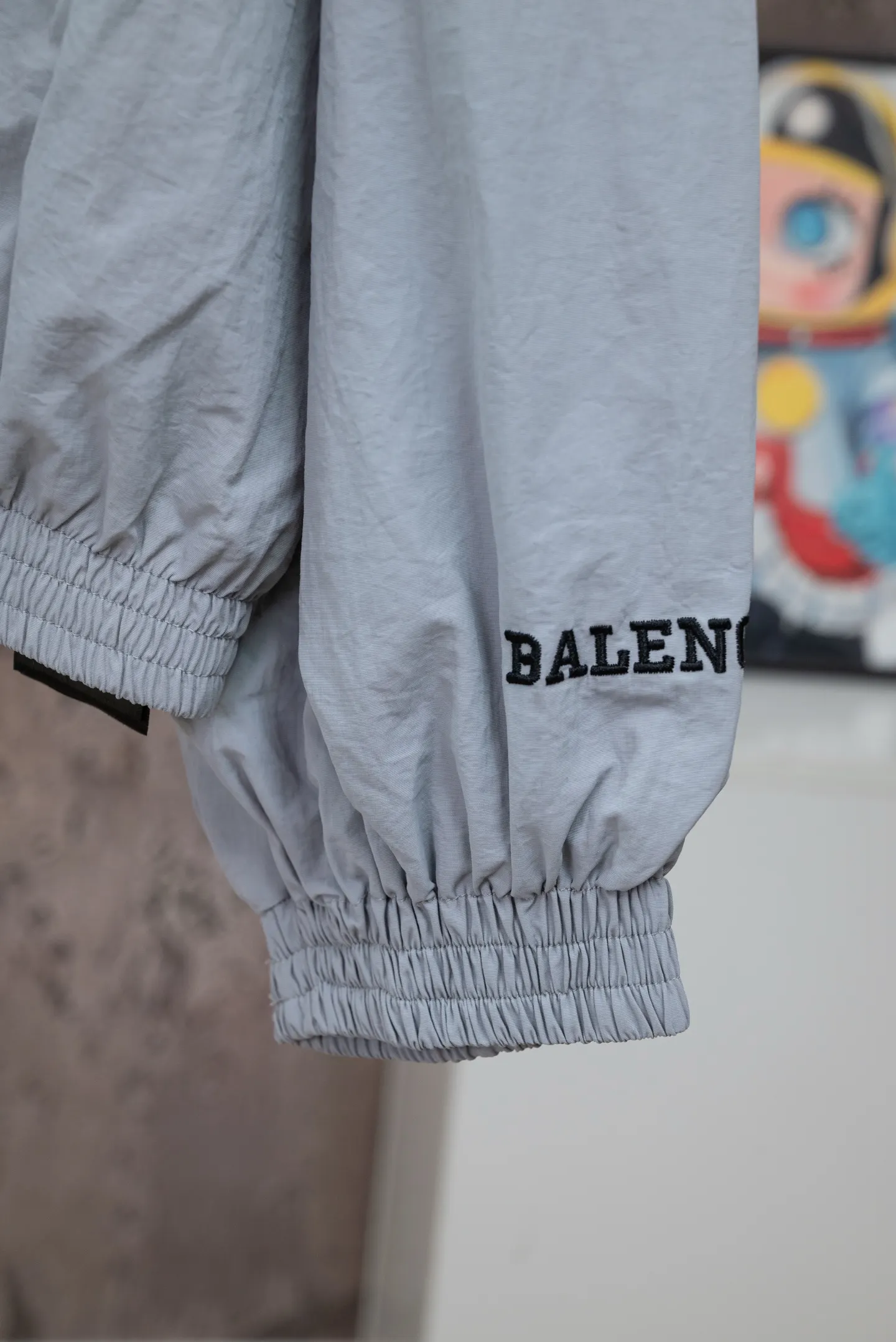 Logo-Embroidered Waterproof Track Jacket D24021085 — view 6