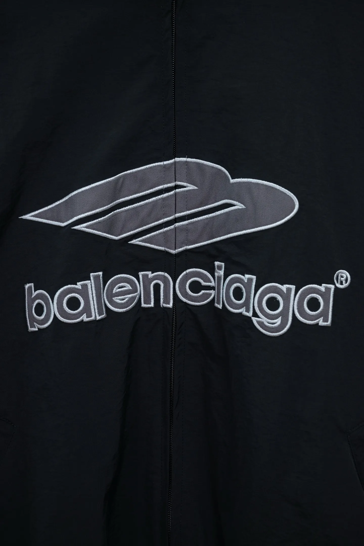 Logo-Embroidered Waterproof Track Jacket D24021081 — view 5
