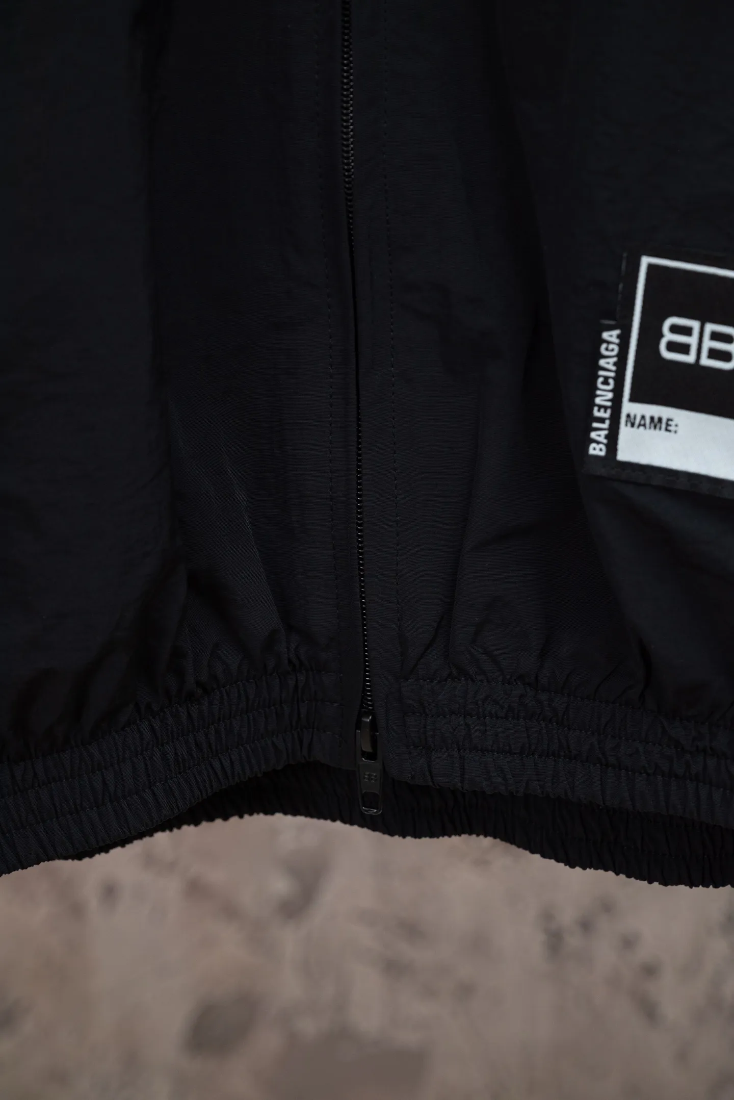 Logo-Embroidered Waterproof Track Jacket D24021081 — view 7