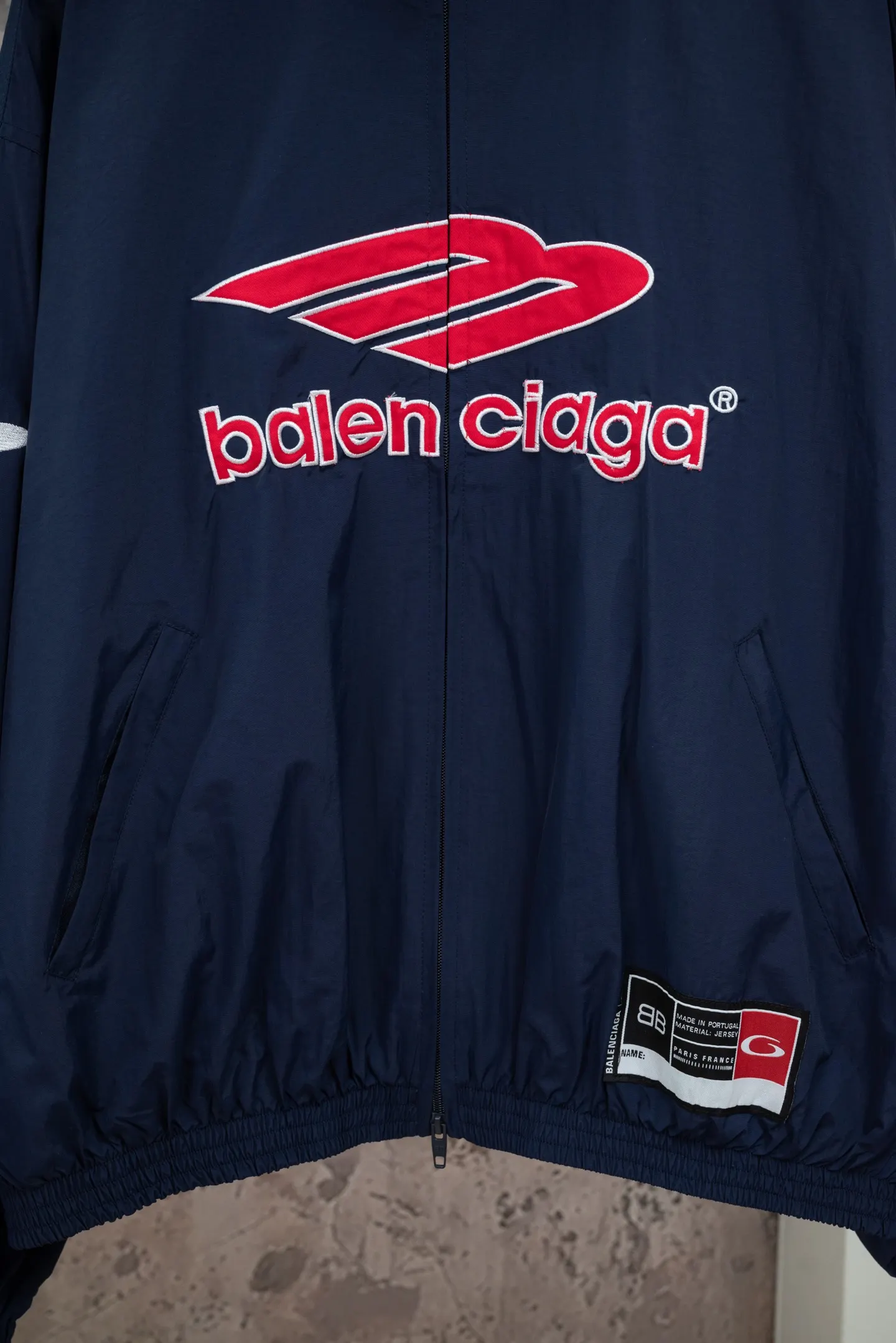 Embroidered Logo Waterproof Track Jacket D24021083 — view 6