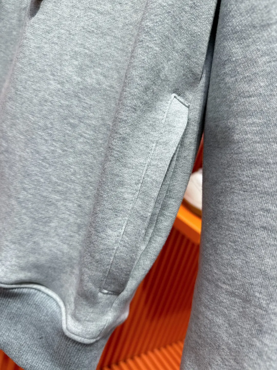 Anagram Logo Embroidered Zip-Up Hoodie D24521013 — view 9