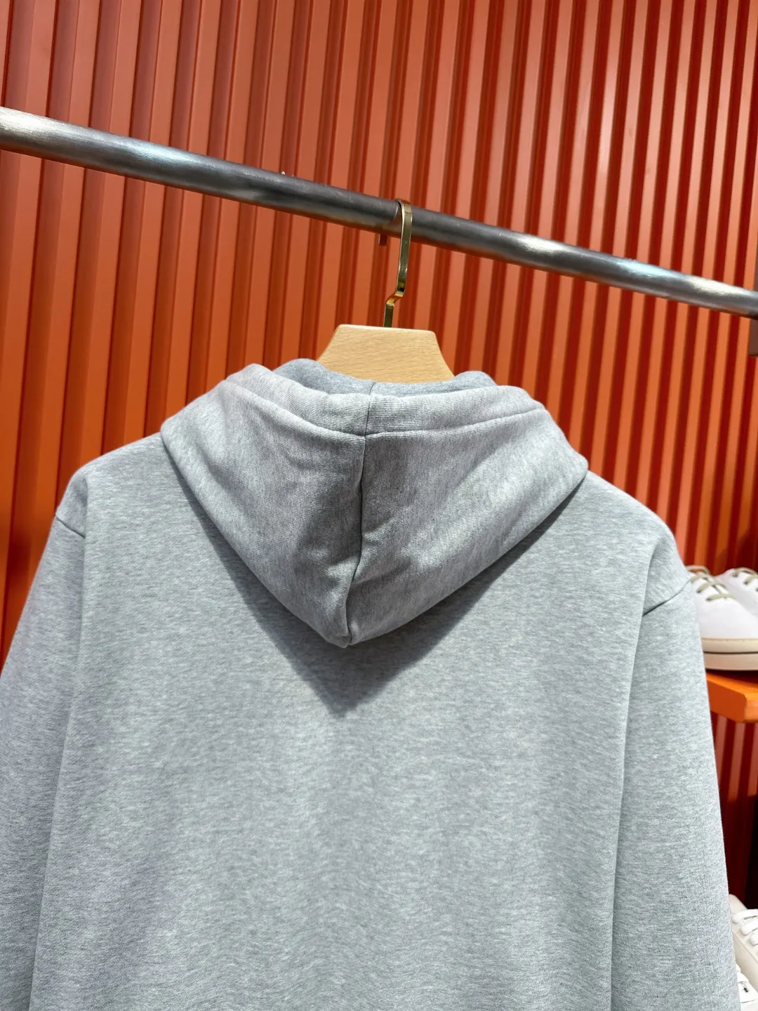 Anagram Logo Embroidered Zip-Up Hoodie D24521013 — view 11