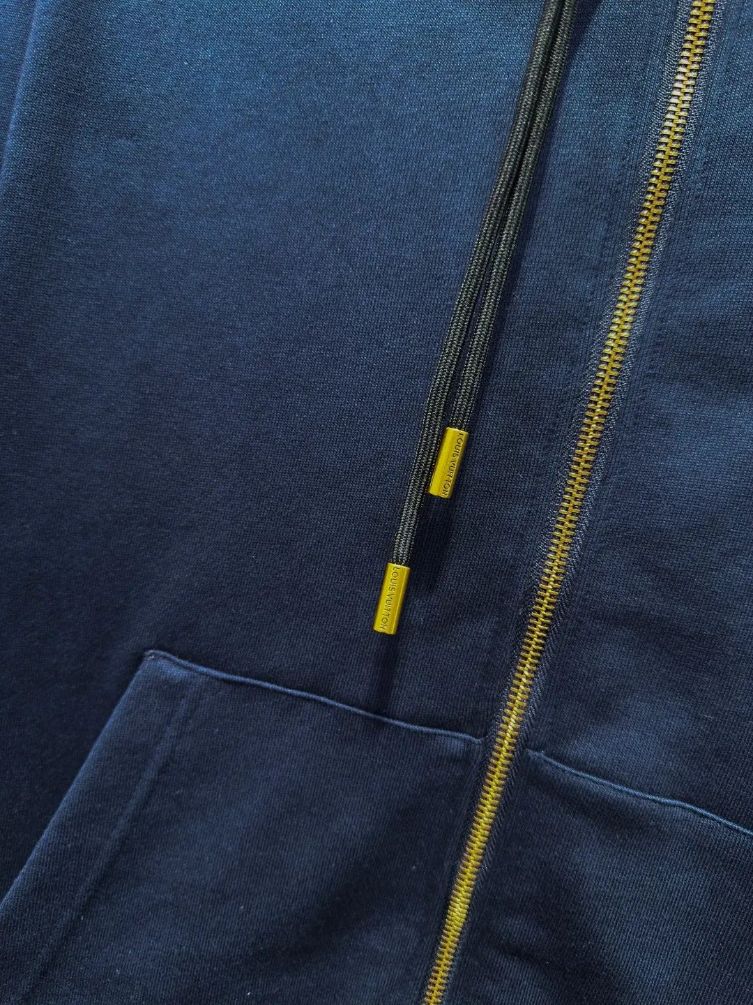 Embroidered Monogram Zip-Up Hoodie D24521021 — view 8