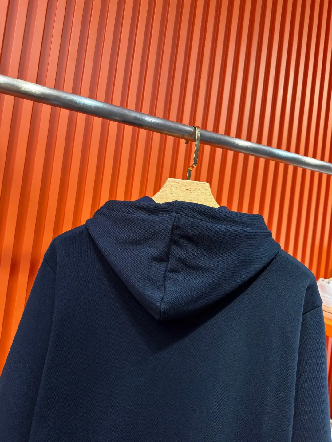 Embroidered Monogram Zip-Up Hoodie D24521021 — view 13