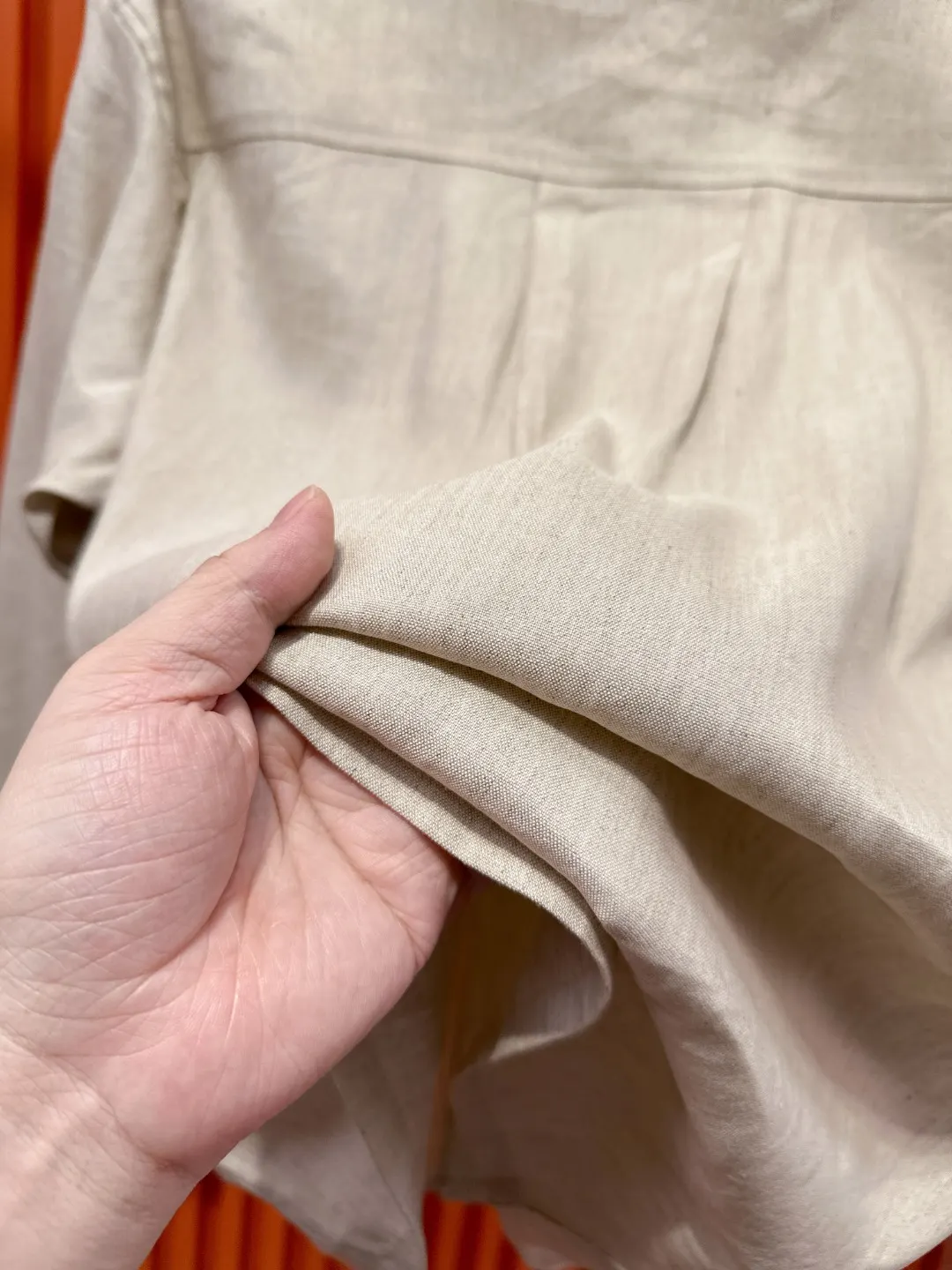 Embroidered Tencel-Linen Shirt and Trousers Set D41021017 — view 17