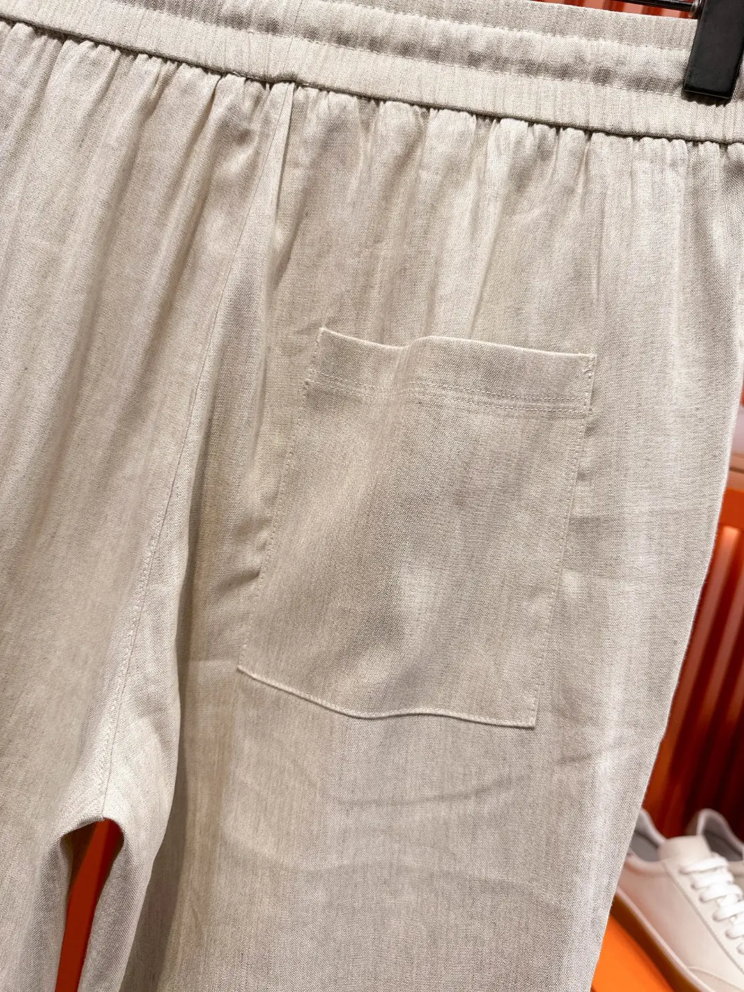 Embroidered Tencel-Linen Shirt and Trousers Set D41021017 — view 27